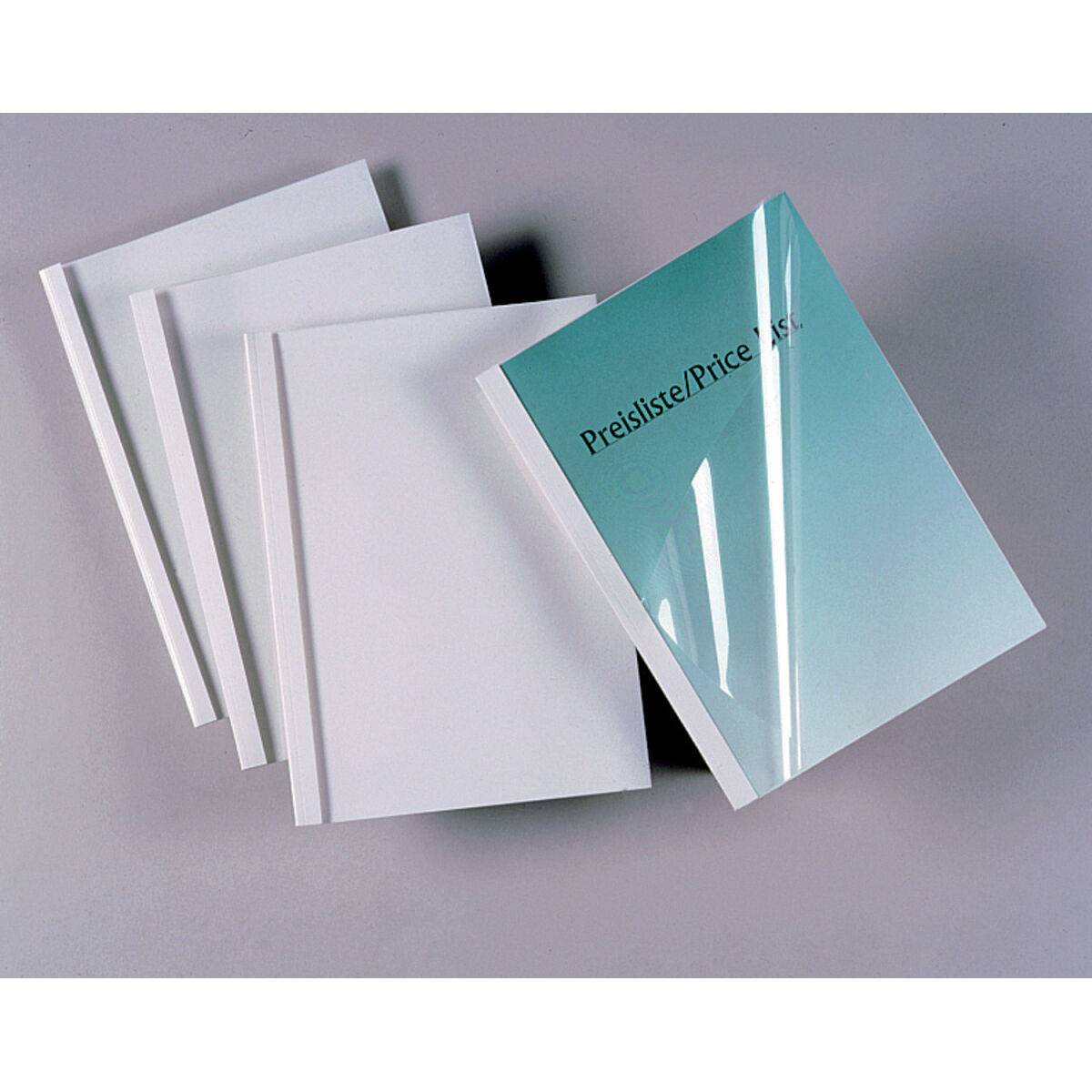 Carpeta térmica GBC Standard Blanco Transparente A4 (50 Unidades)