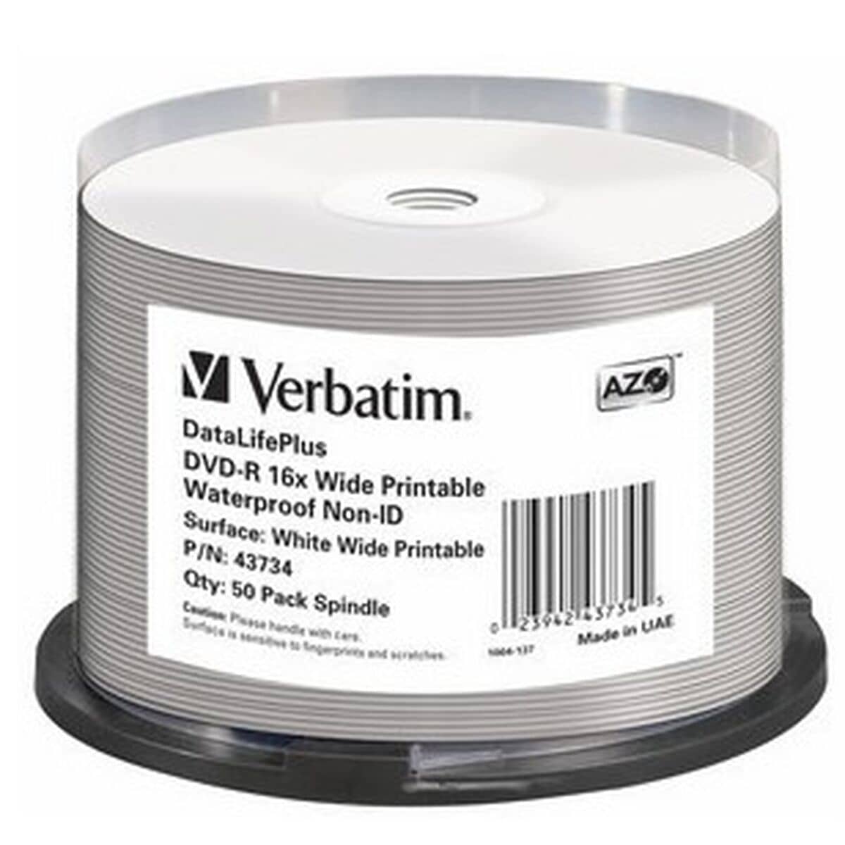 Lector CD/DVD Verbatim 43734 (50 Unidades)
