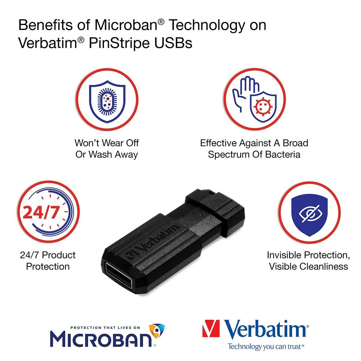 Memoria USB Verbatim 49065 Negro 64 GB