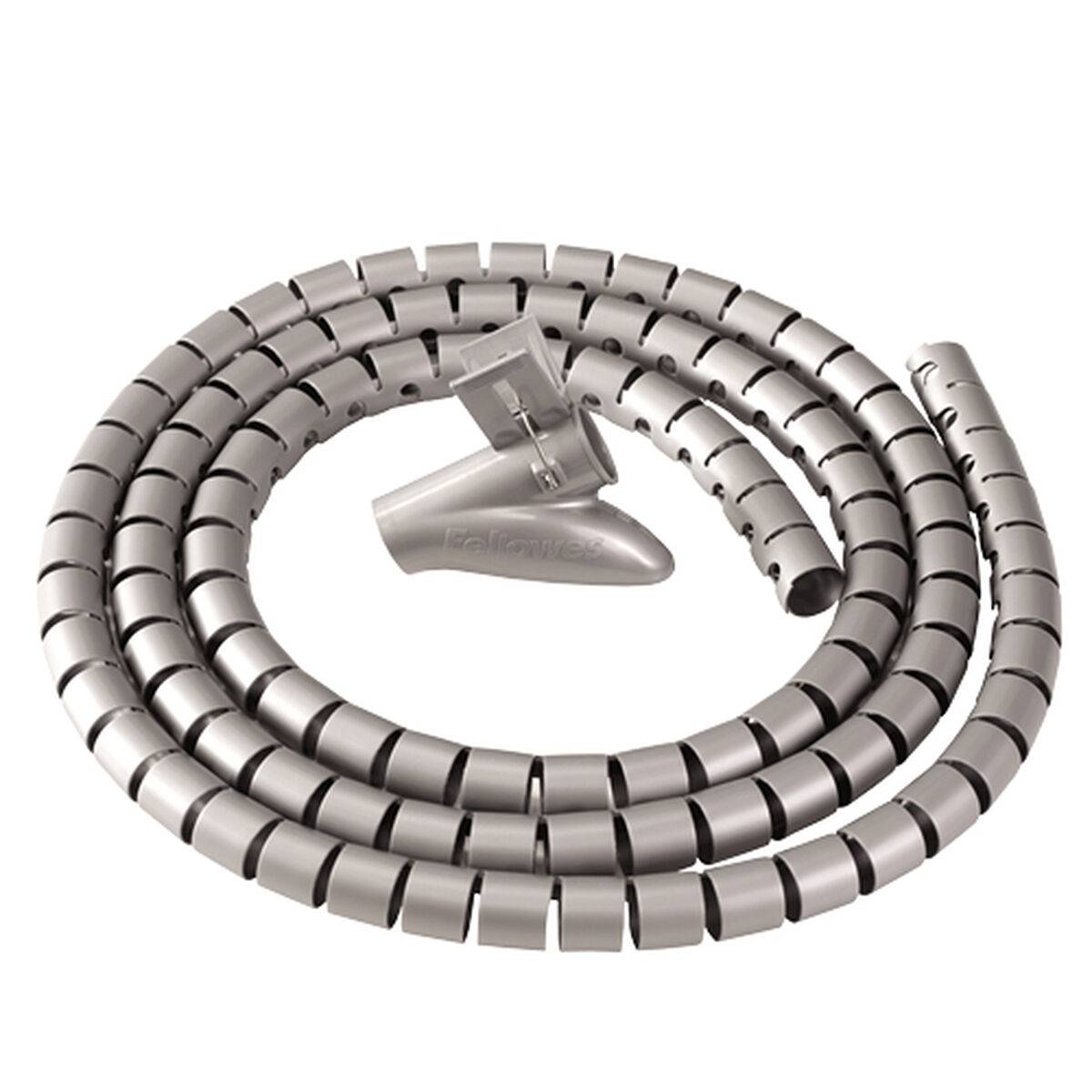 Organizador de Cables Fellowes CableZip Plateado 200 mm 2 mm