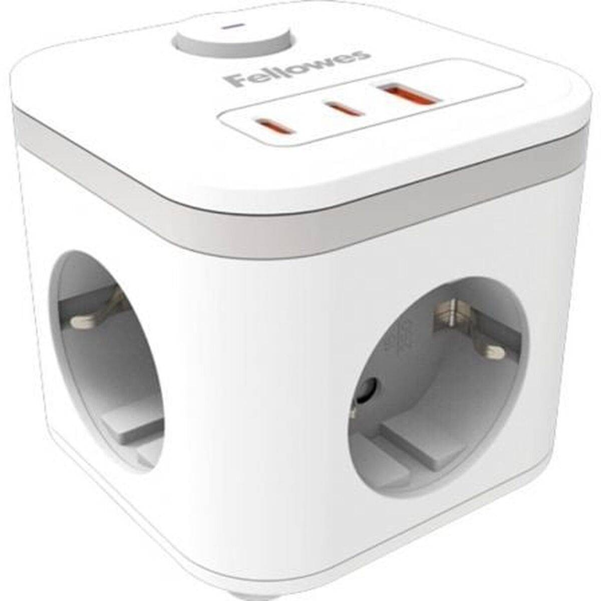 Regleta Fellowes 100137168 Blanco (2 m)
