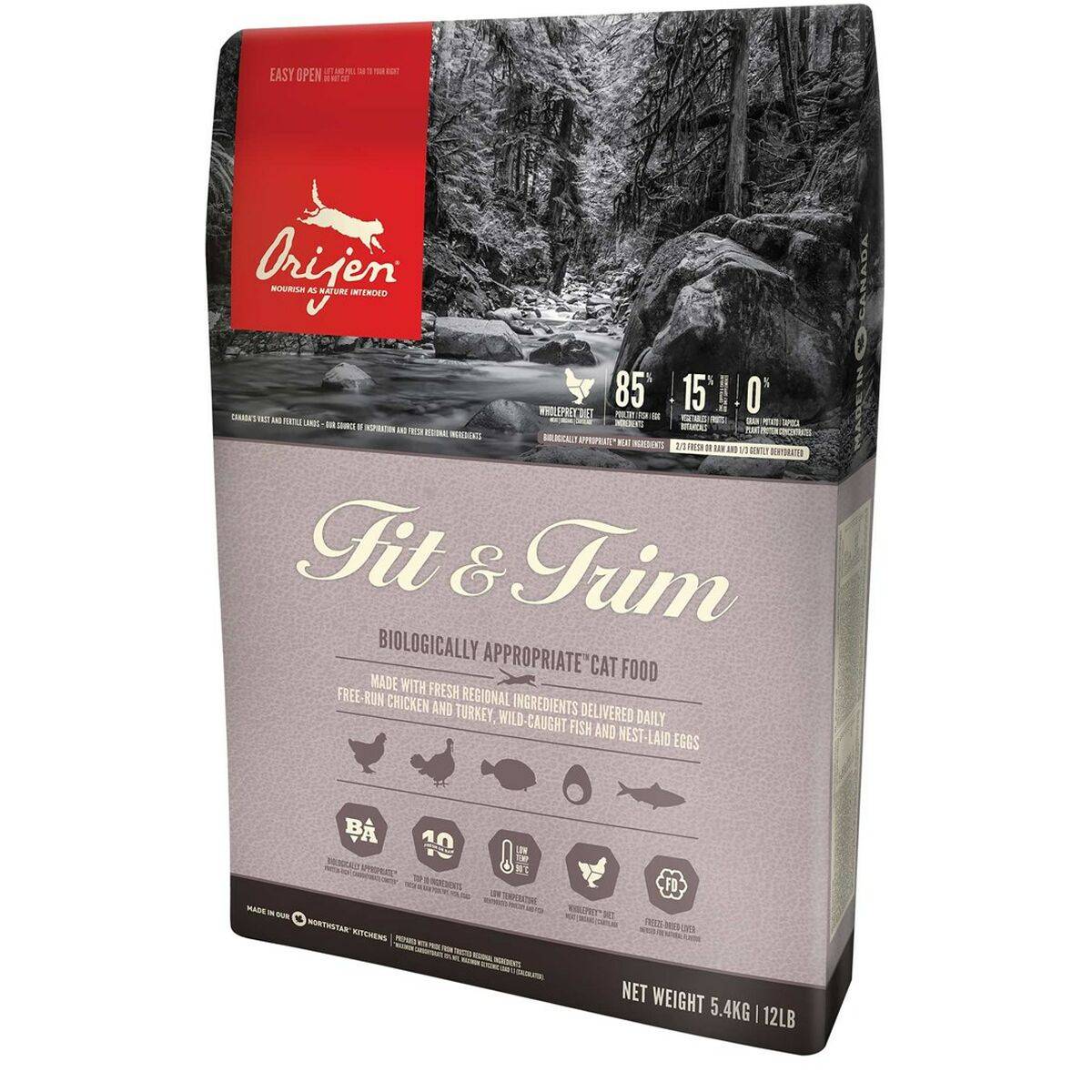 Comida para gato Orijen Pollo Pavo 5,4 kg