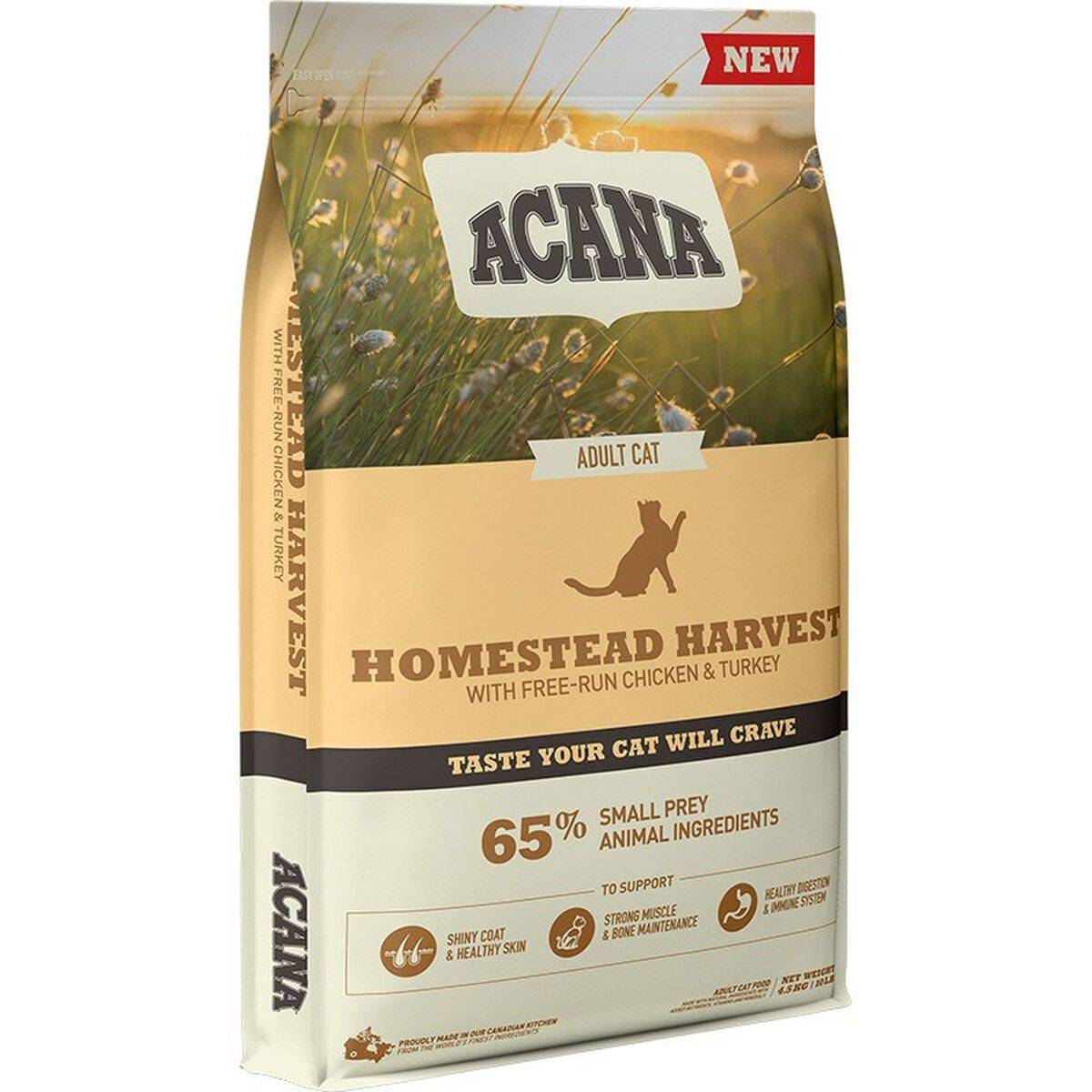 Comida para gato Acana Pollo Pavo Pato 4,5 Kg