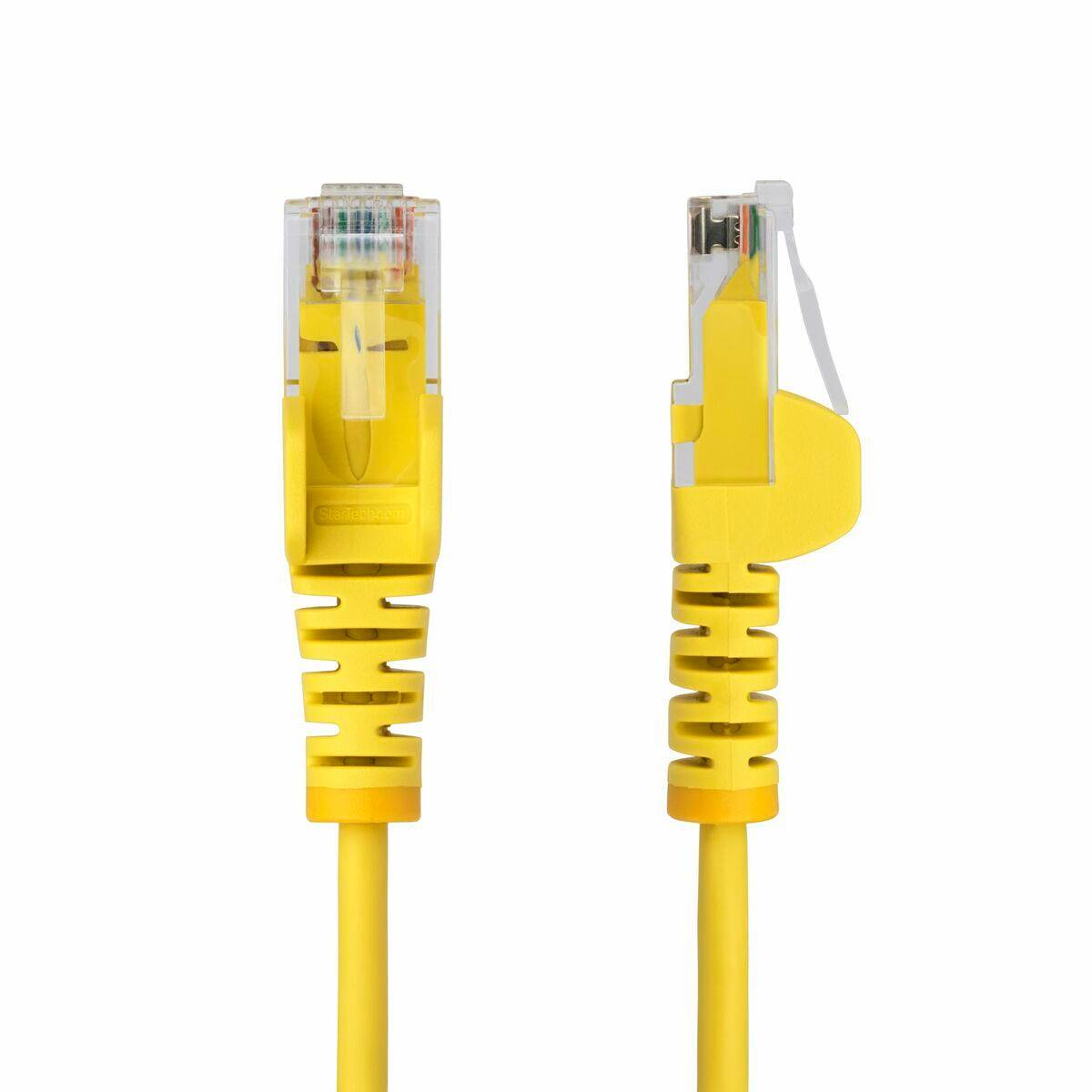 Conector RJ45 Categoría 6 FTP Startech N6PAT150CMYLS Amarillo 1,5 m
