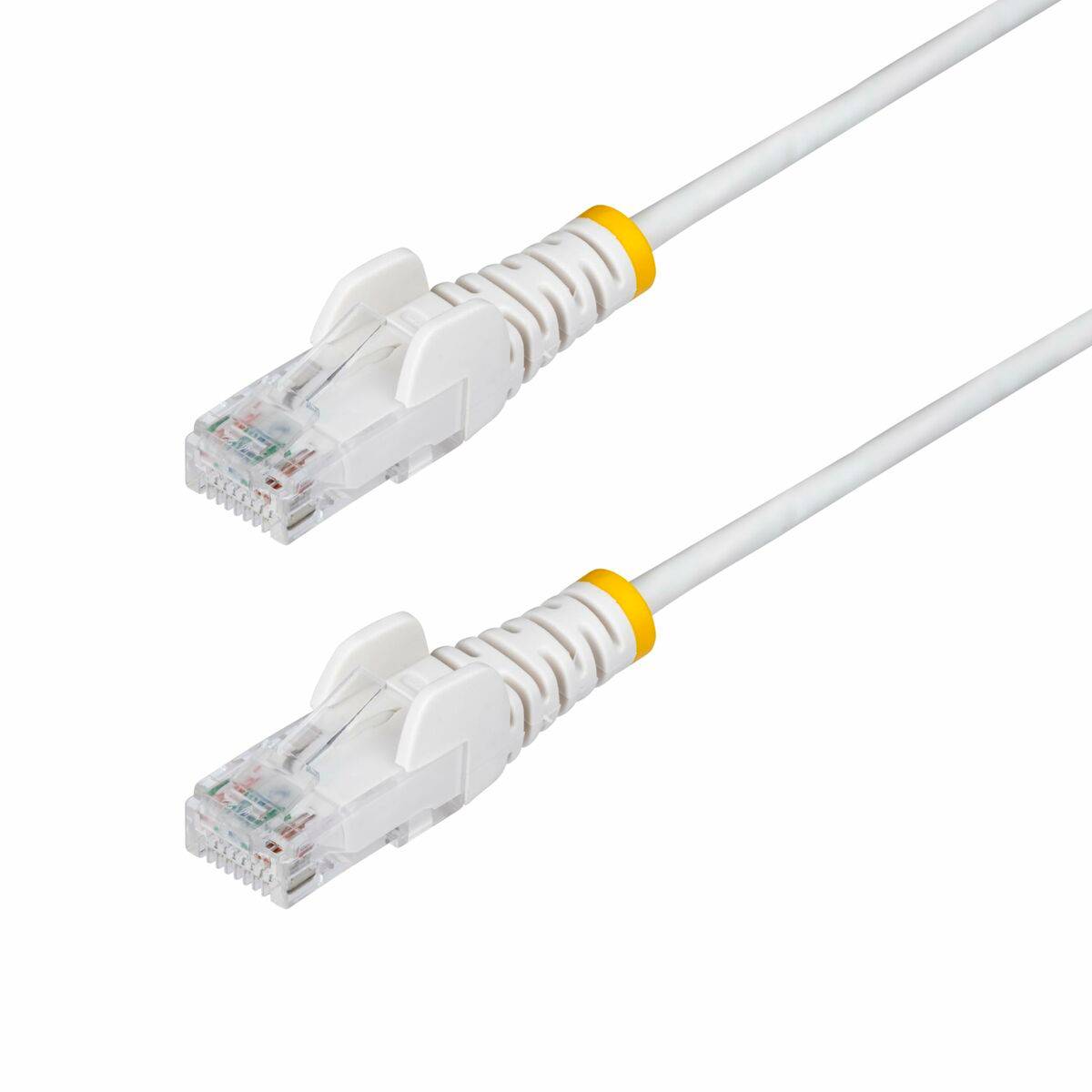 Conector RJ45 Categoría 6 FTP Startech N6PAT10MWHS Blanco 10 m