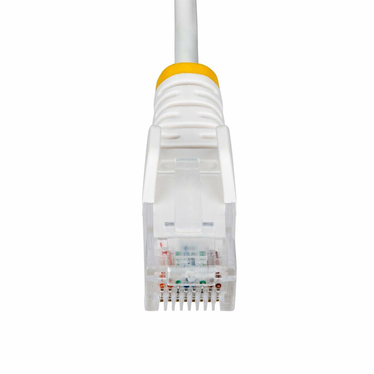 Conector RJ45 Categoría 6 FTP Startech N6PAT10MWHS Blanco 10 m