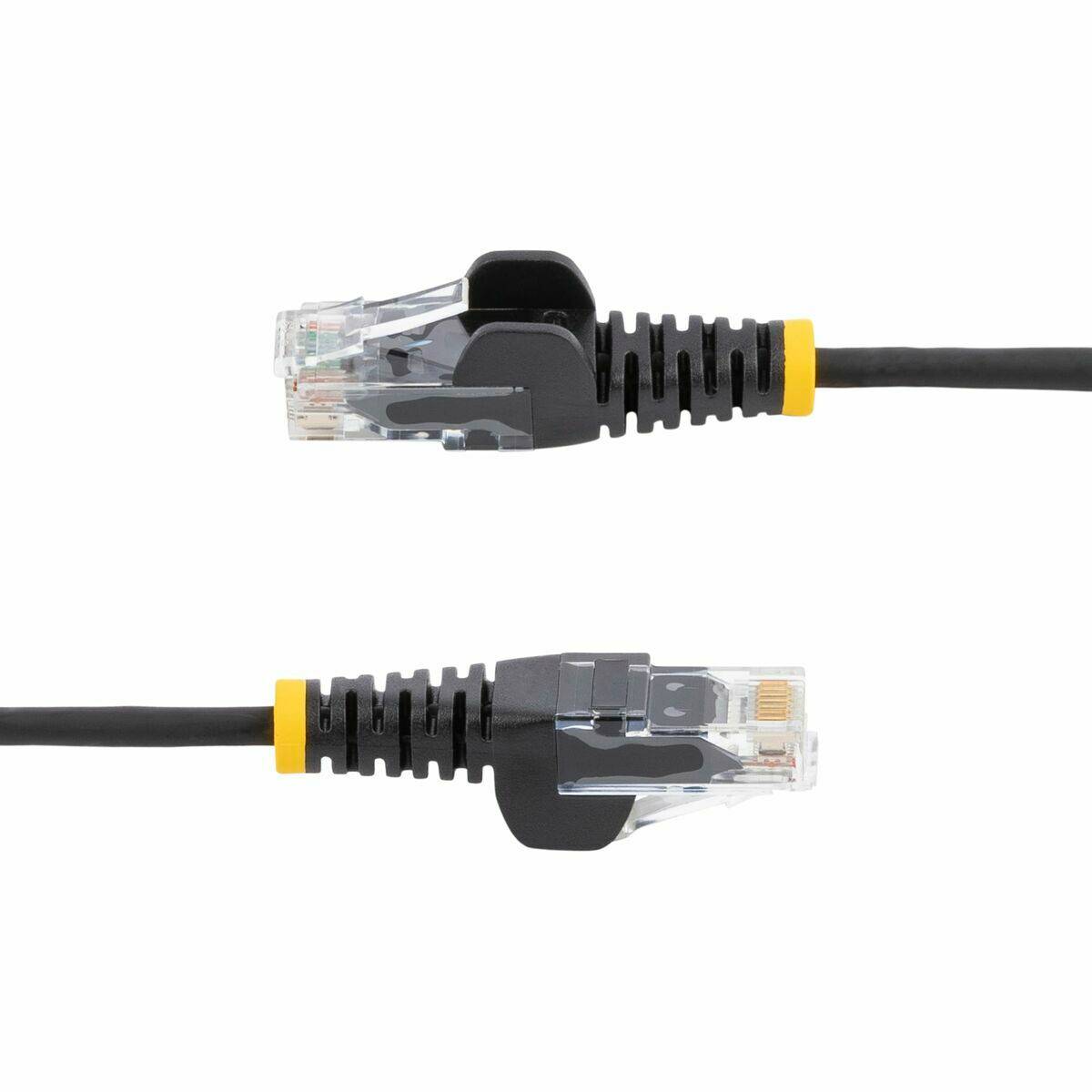 Conector RJ45 Categoría 6 FTP Startech N6PAT10MBKS Negro 10 m
