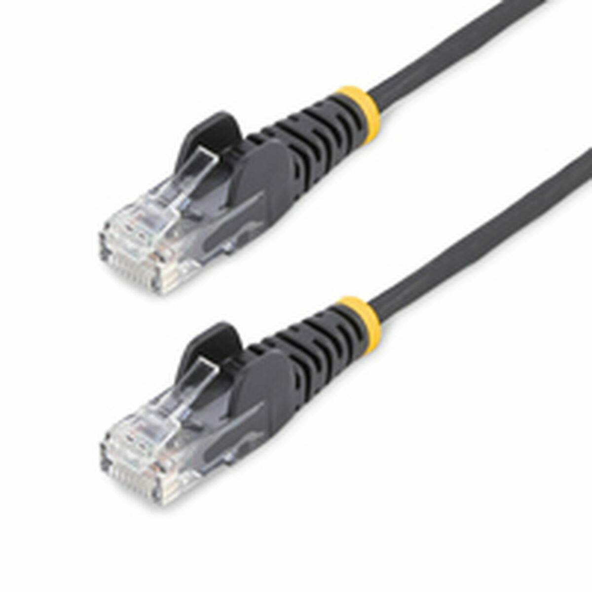 Conector RJ45 Categoría 6 FTP Startech N6PAT15MBKS Negro 15 m