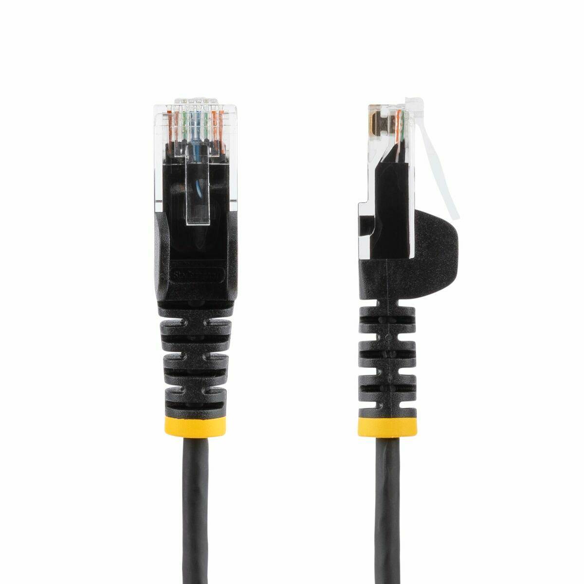 Conector RJ45 Categoría 6 FTP Startech N6PAT15MBKS Negro 15 m