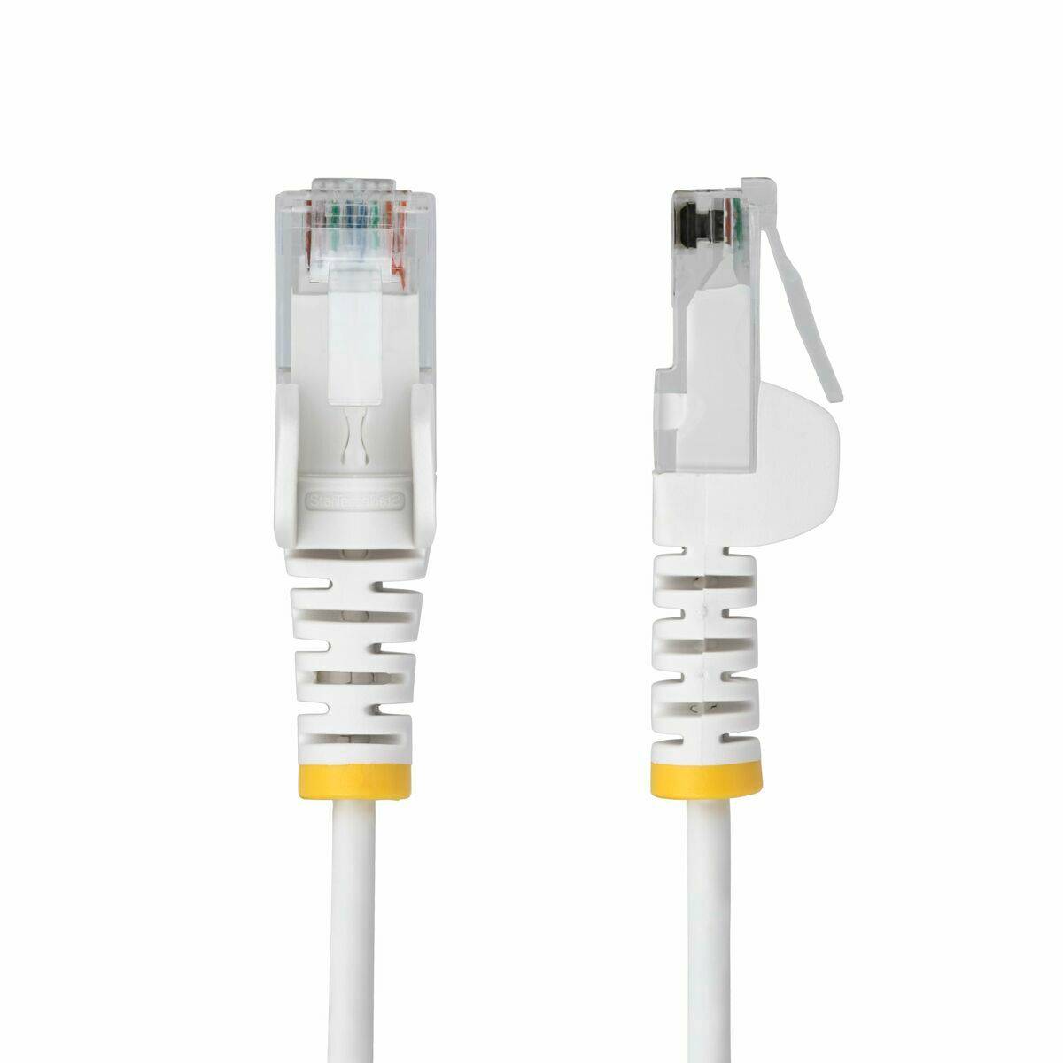 Conector RJ45 Categoría 6 FTP Startech N6PAT15MWHS Blanco 15 m