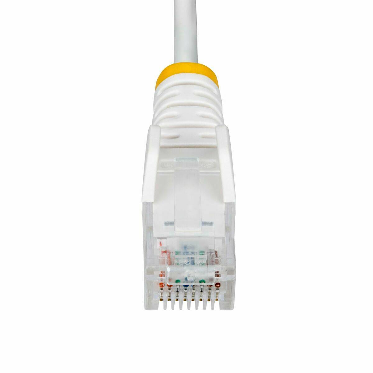 Conector RJ45 Categoría 6 FTP Startech N6PAT15MWHS Blanco 15 m