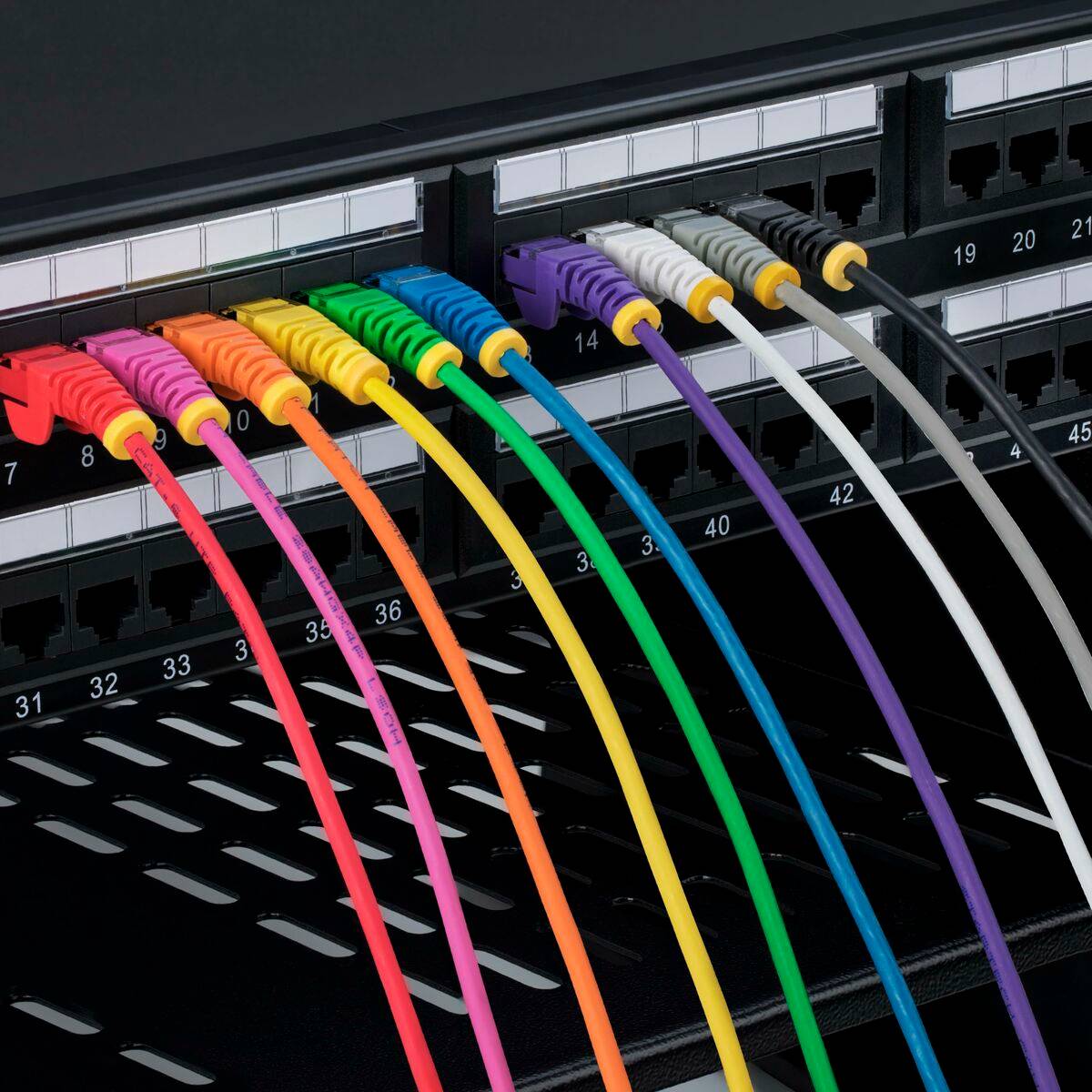 Conector RJ45 Categoría 6 FTP Startech N6PAT15MORS Naranja 15 m