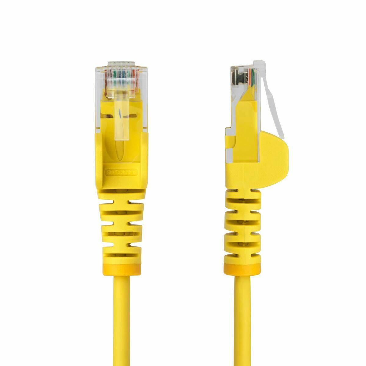 Conector RJ45 Categoría 6 FTP Startech N6PAT15MYLS Amarillo 15 m