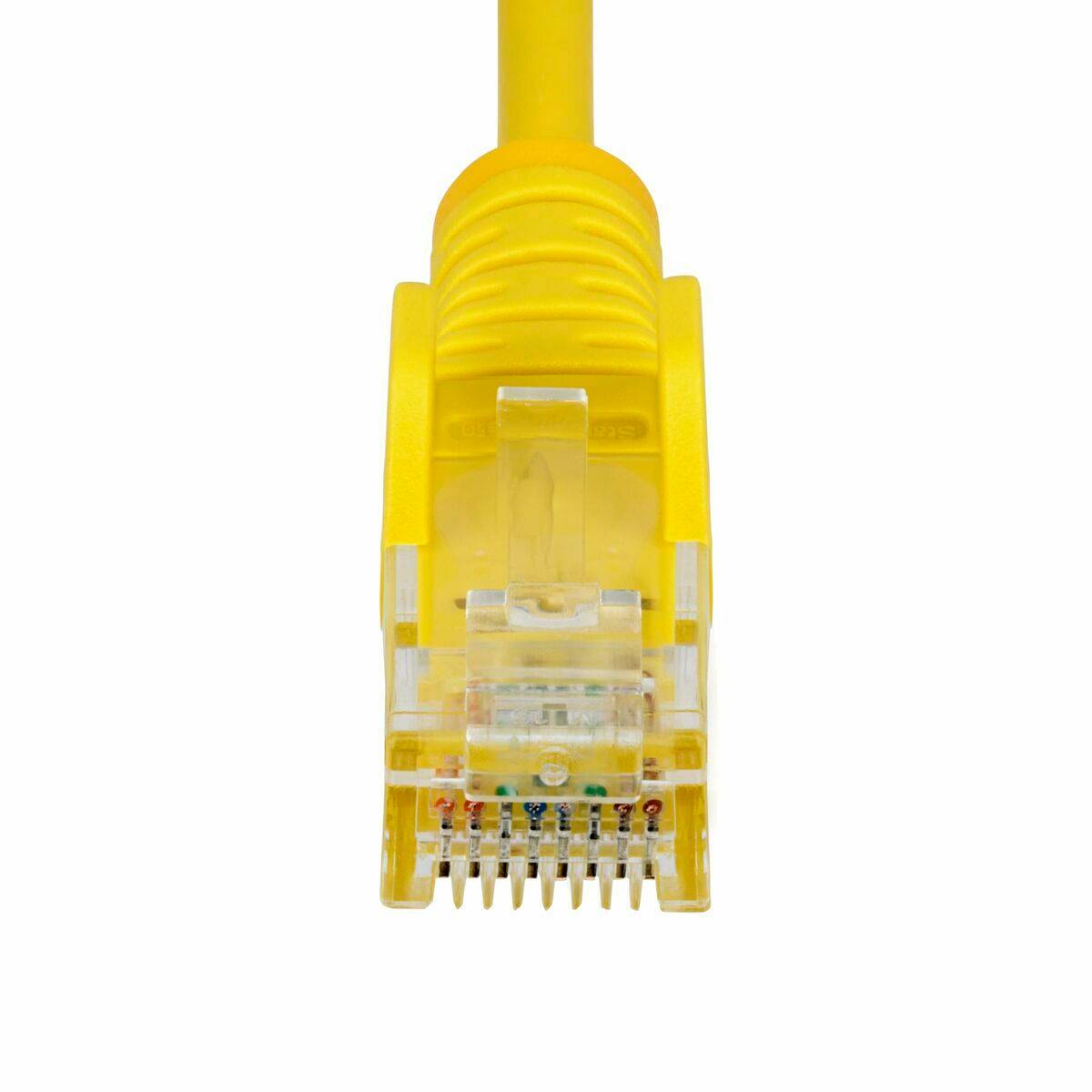 Conector RJ45 Categoría 6 FTP Startech N6PAT15MYLS Amarillo 15 m