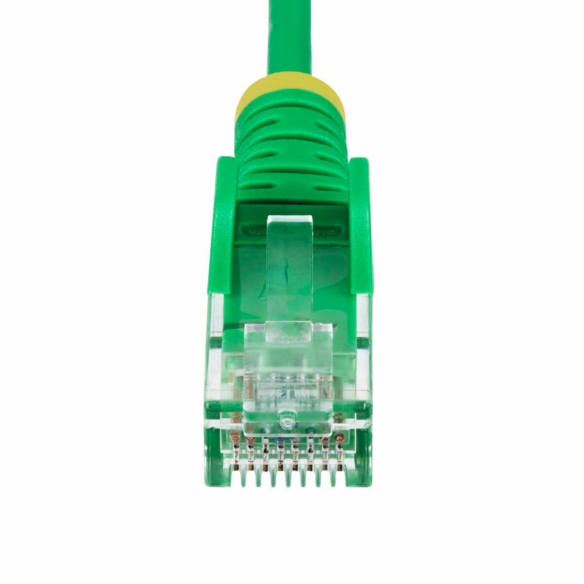 Conector RJ45 Categoría 6 FTP Startech N6PAT15MGNS Verde 15 m