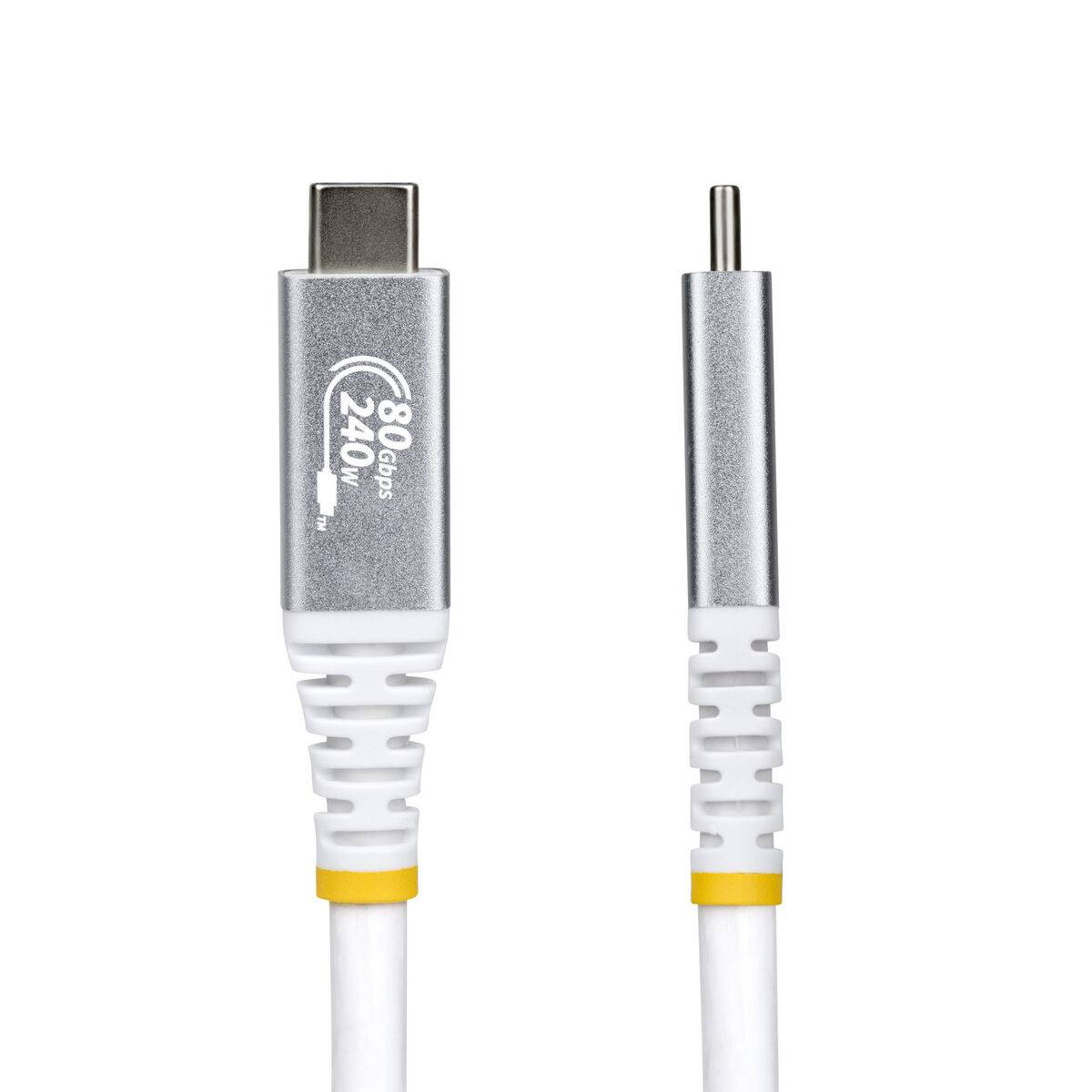 Cable USB Startech CC50CM80GUSB4CABLEW Blanco 50 cm