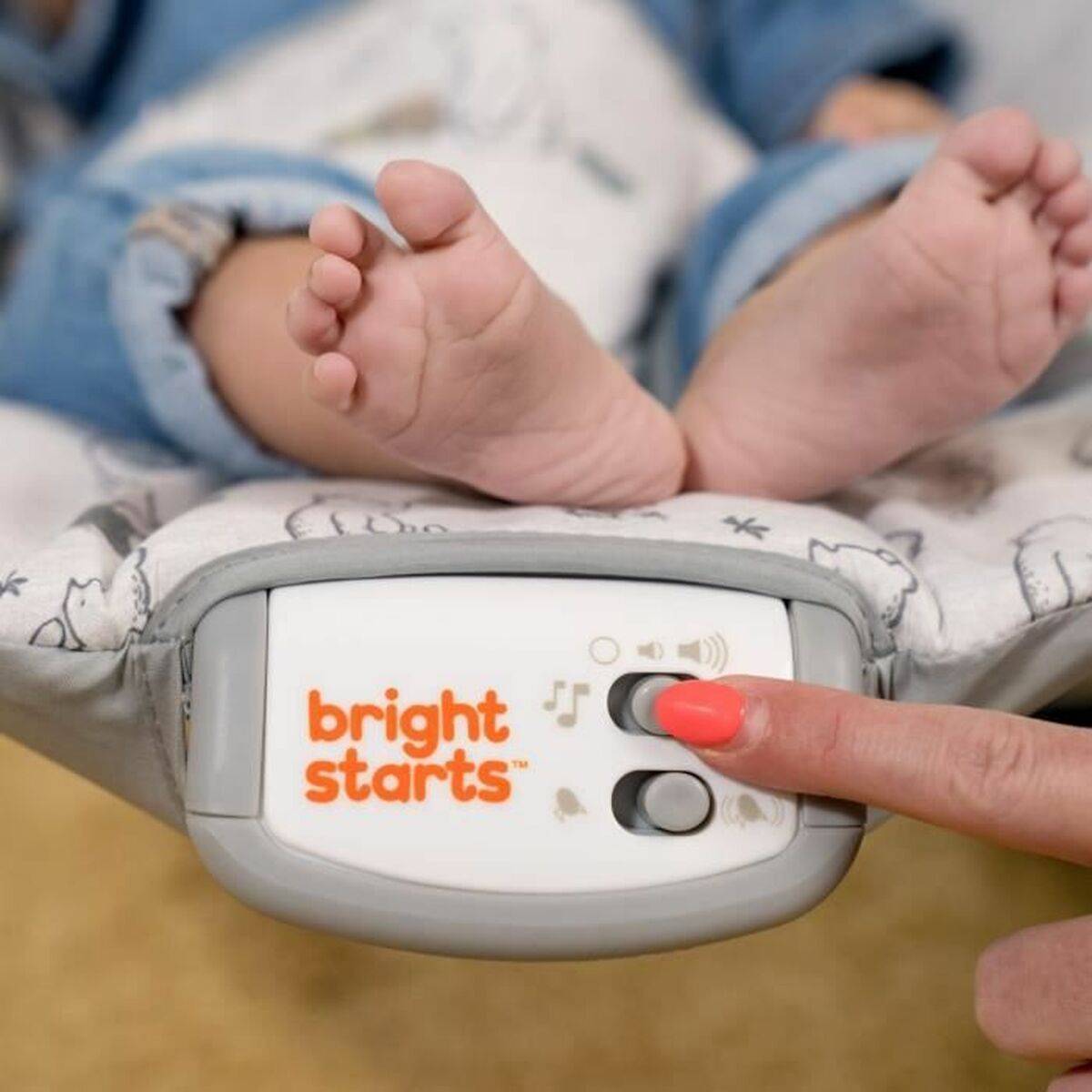 Hamaca para Bebé Bright Starts Azul