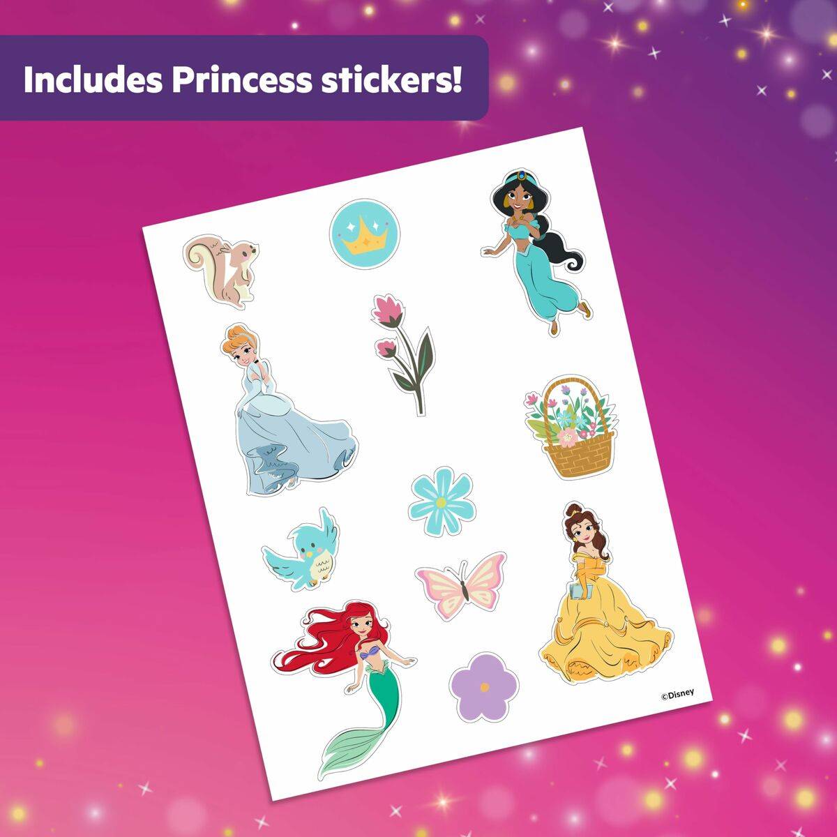 Orinal Bright Starts Princess Disney Rosa