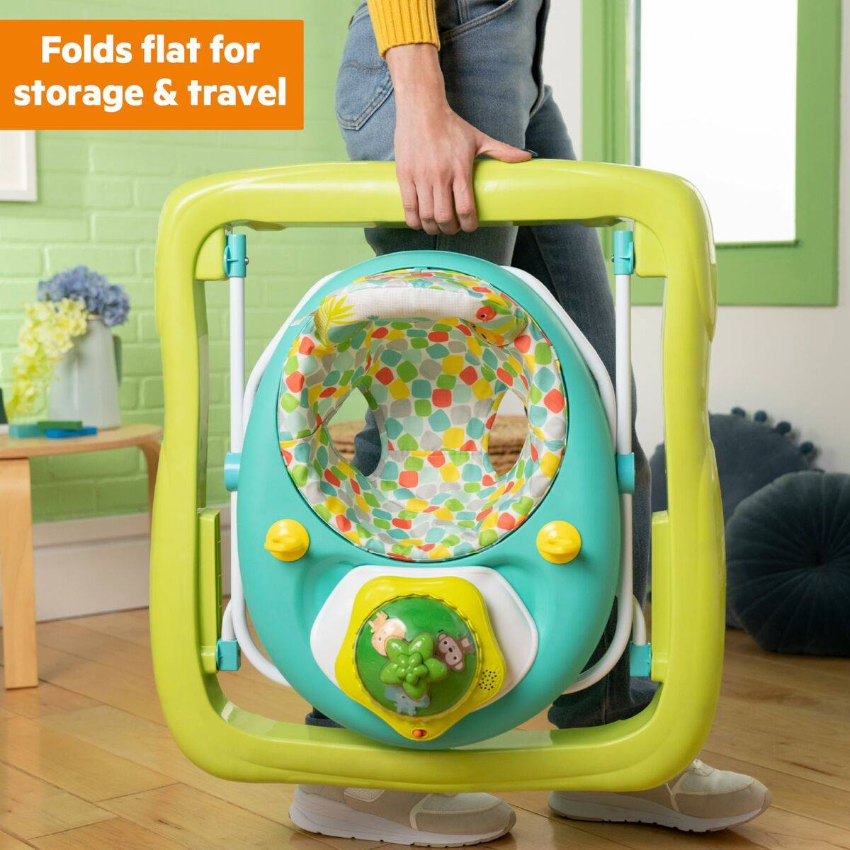 Andador con ruedas Bright Starts Multicolor Animales
