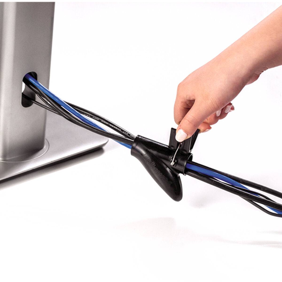 Recogecables Fellowes CableZip Negro Ø 20 mm 2 mm