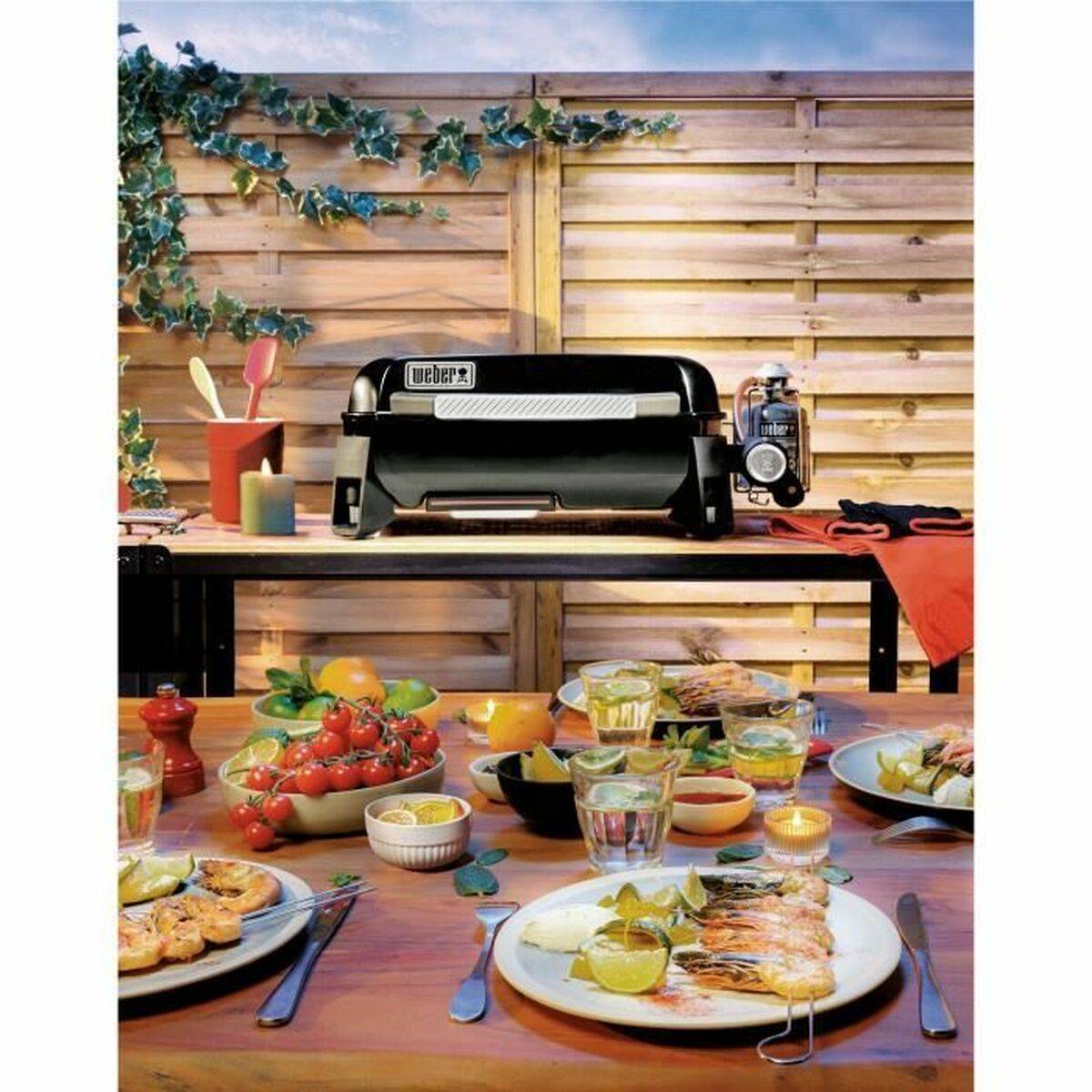 Plancha de Cocina Weber Negro 43 x 22 cm