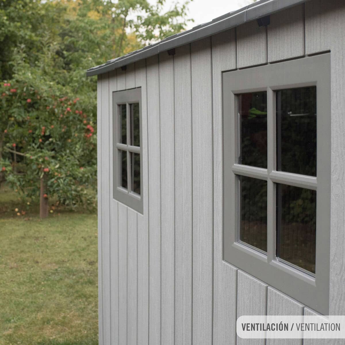 Caseta Lifetime 207 x 228 x 354 cm Gris