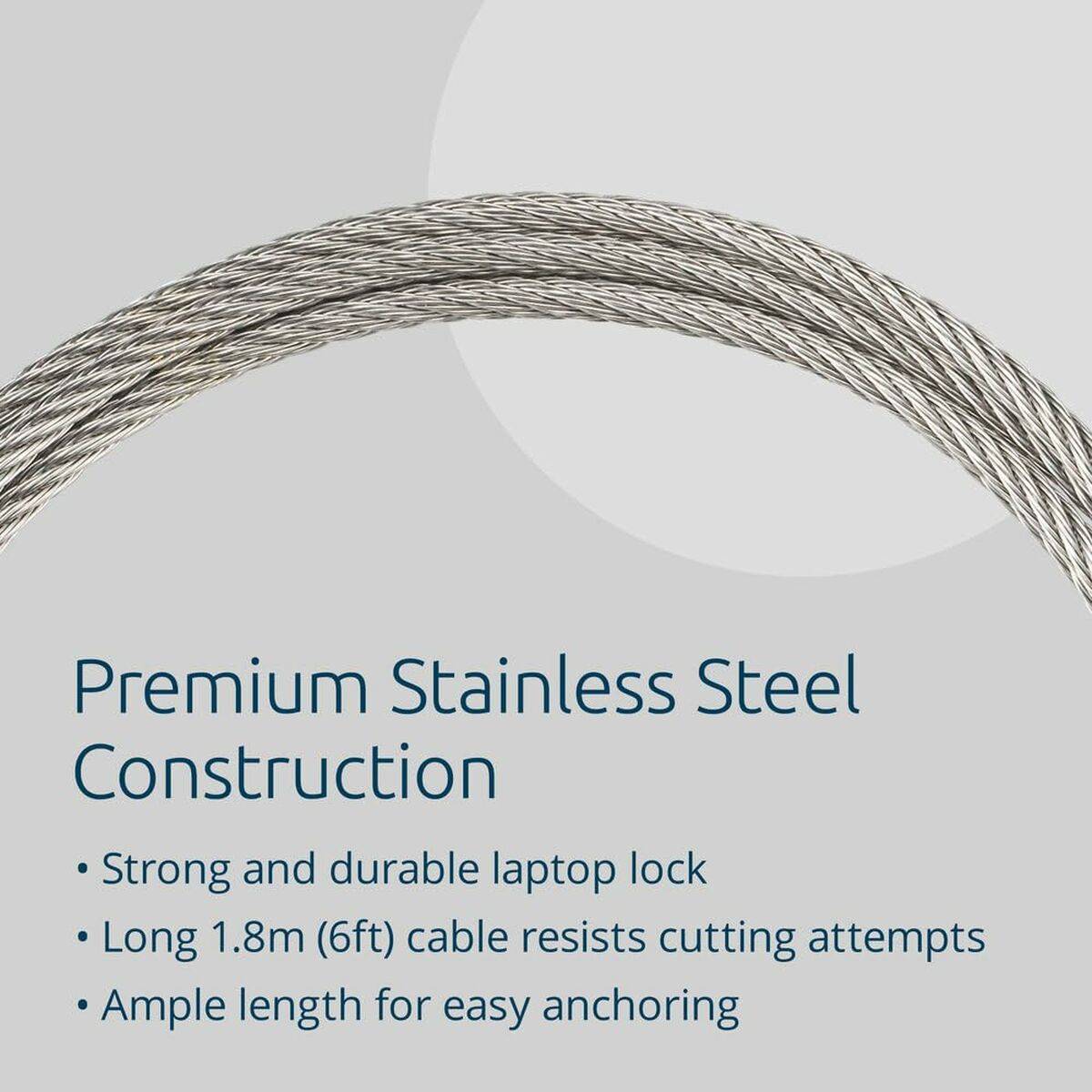Cable de Seguridad Kensington K60630WW 1,8 m