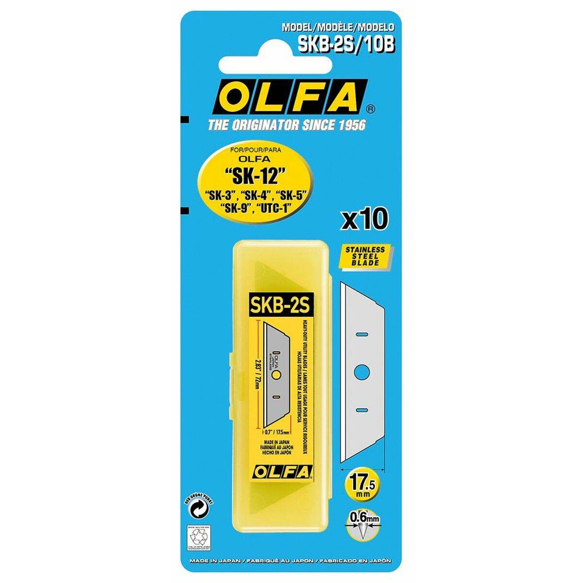Hoja Cúter Olfa Rascador 10 Unidades