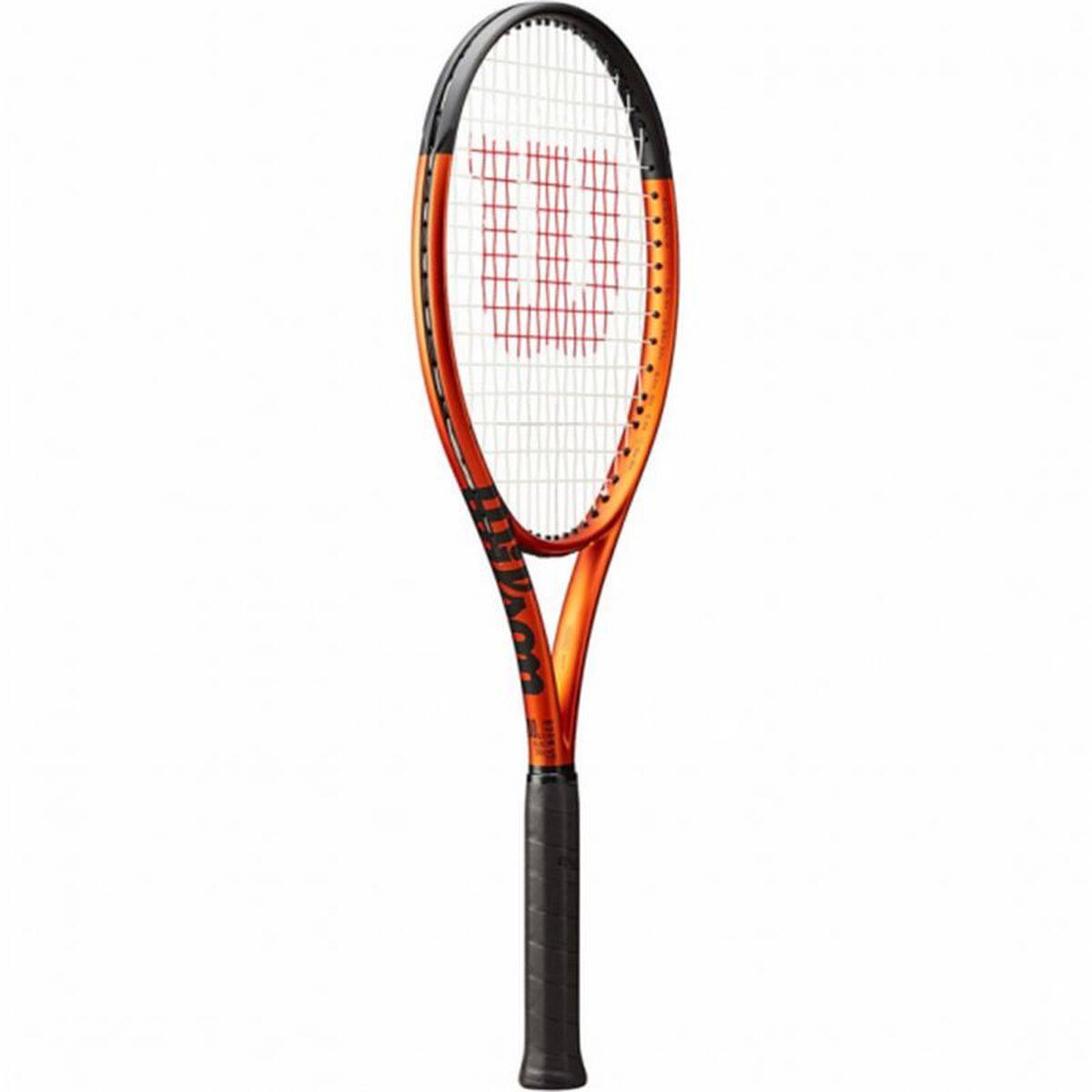 Raqueta de Tenis Wilson Burn 100Uls V5.0 Naranja Oscuro