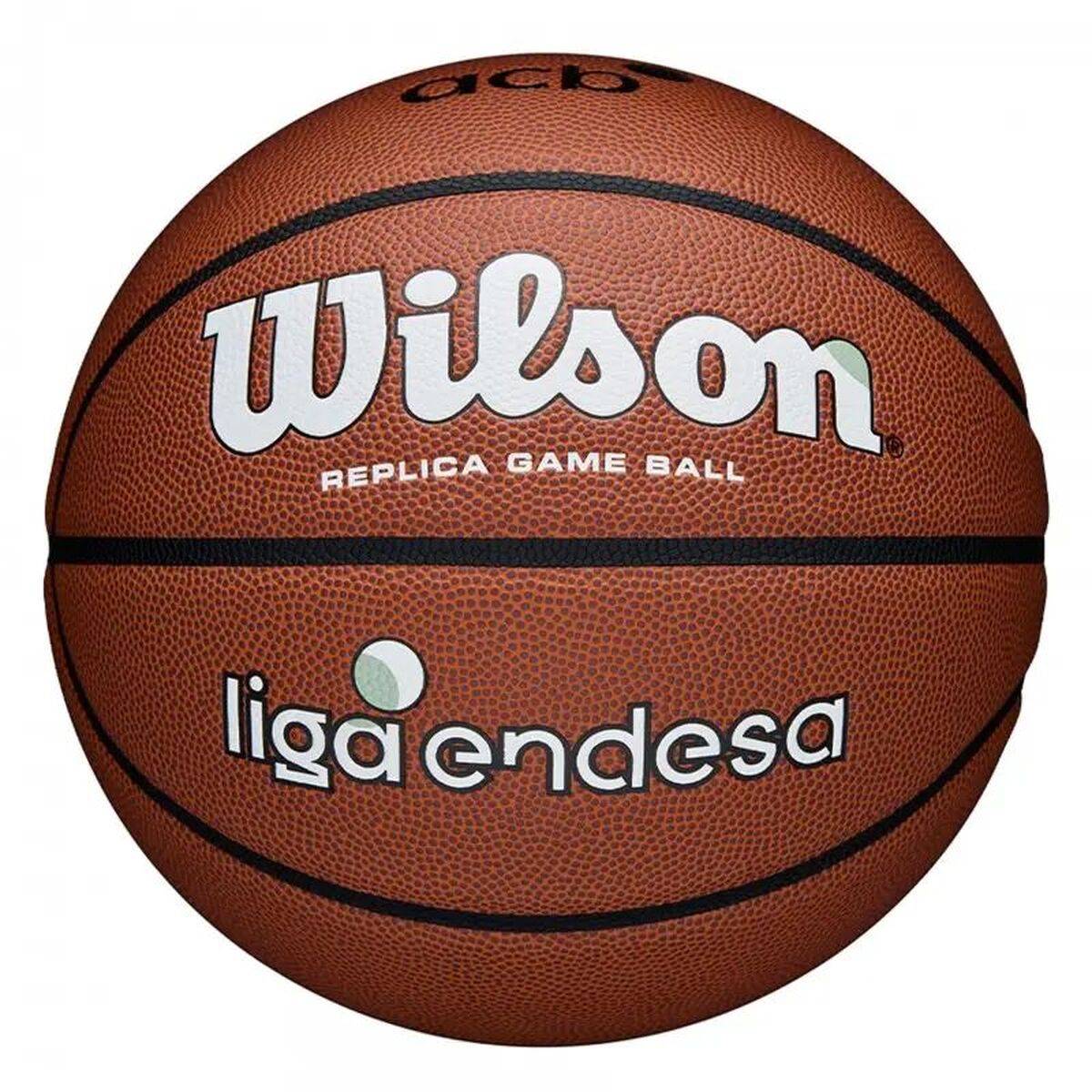 Balón de Baloncesto Wilson Acb Reaction 7 Sintético (Talla 7)