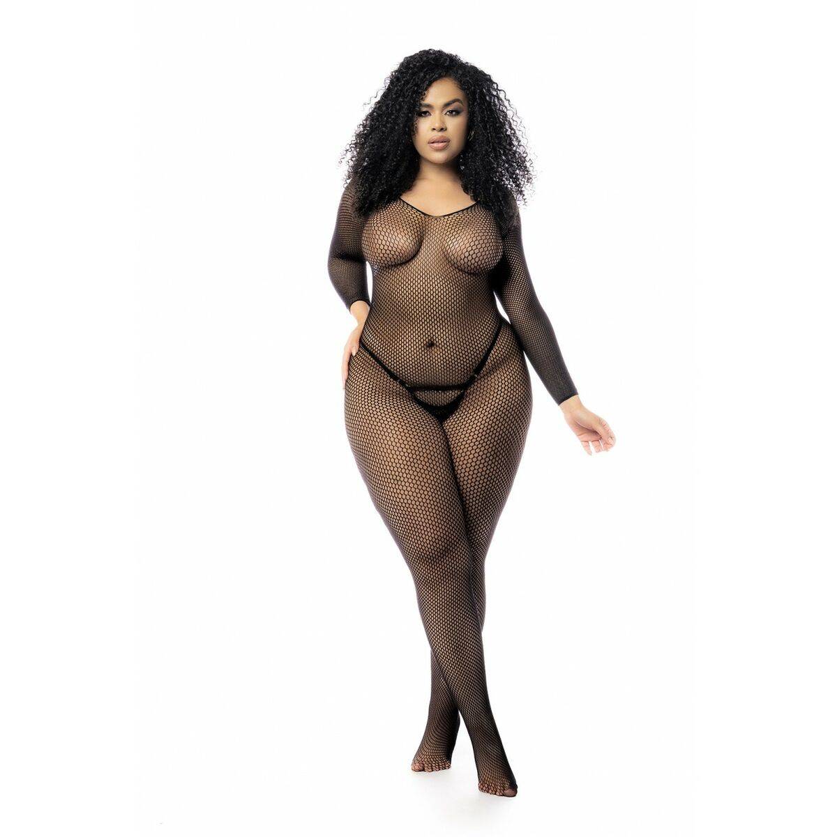 Conjunto de Lencería Mapalé Negro Talla única (Talla única)