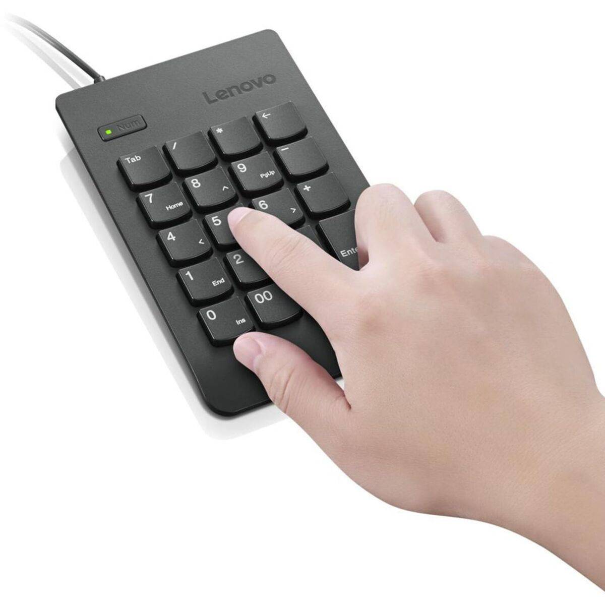 Teclado y Ratón Lenovo 4Y40R38905 Negro
