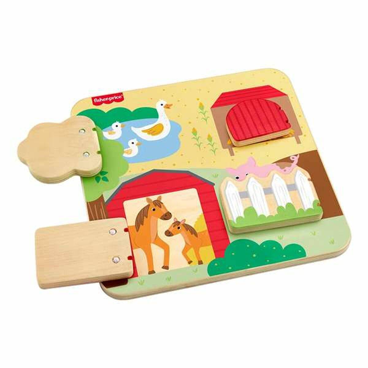 Juguete de bebé Mattel 20 x 20 x 1,91 cm Animales