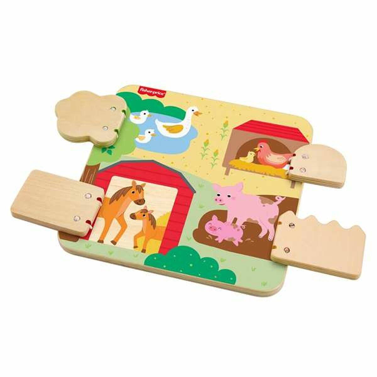Juguete de bebé Mattel 20 x 20 x 1,91 cm Animales
