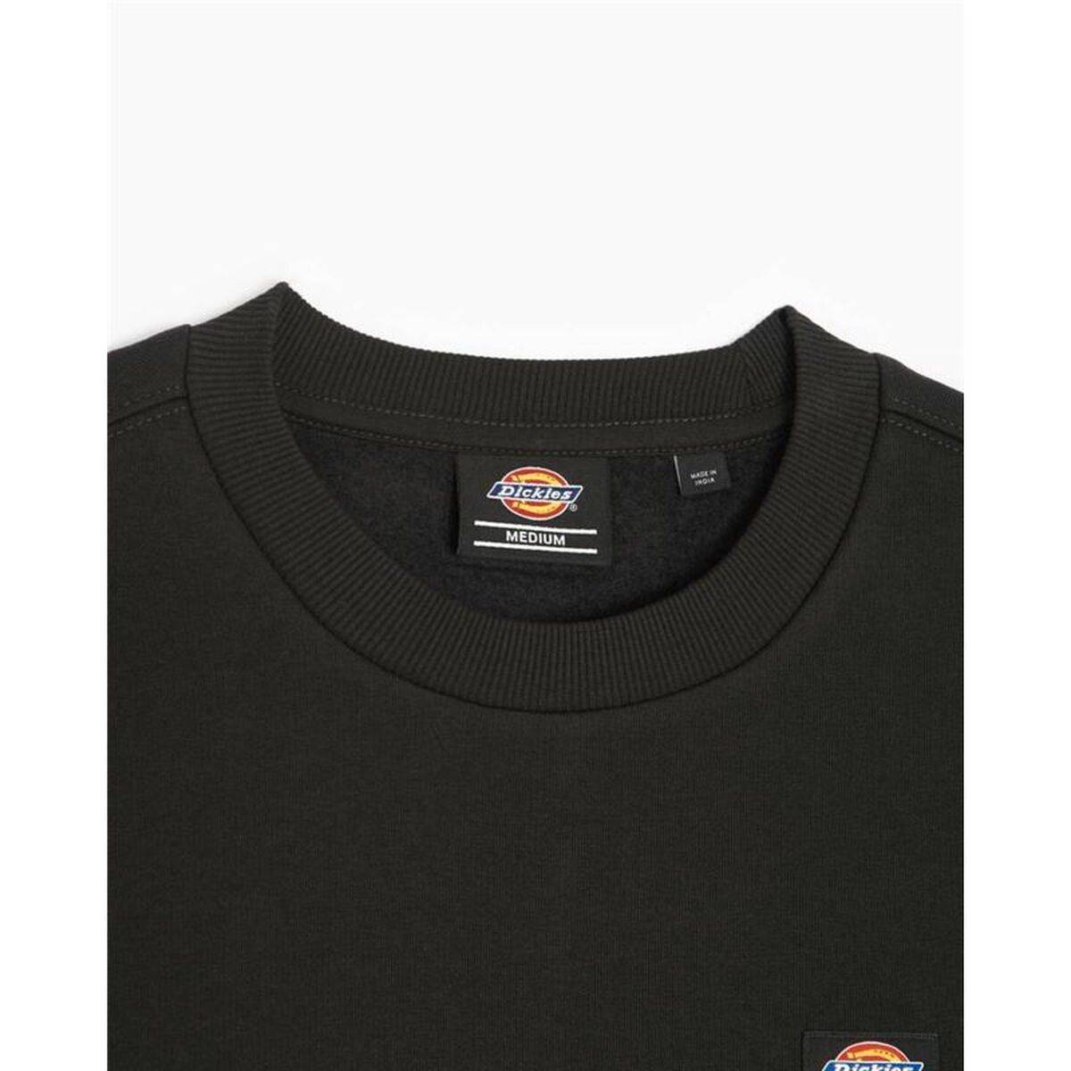 Sudadera sin Capucha Hombre Dickies Oakport Negro