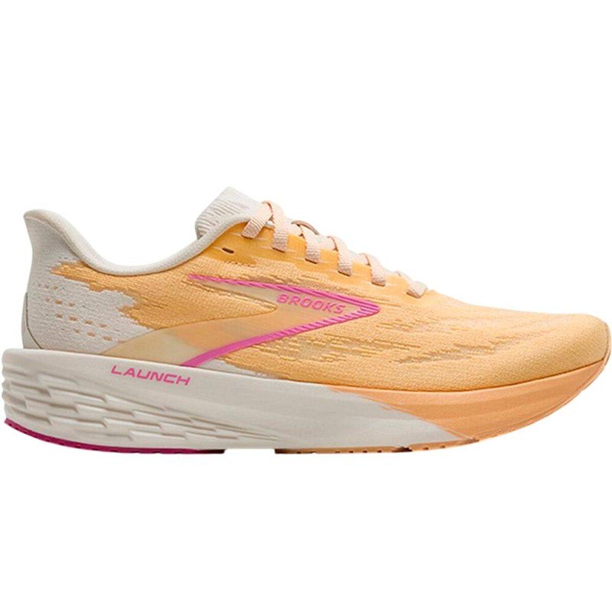 Zapatillas de Running para Adultos Brooks Launch 11 Beige Naranja
