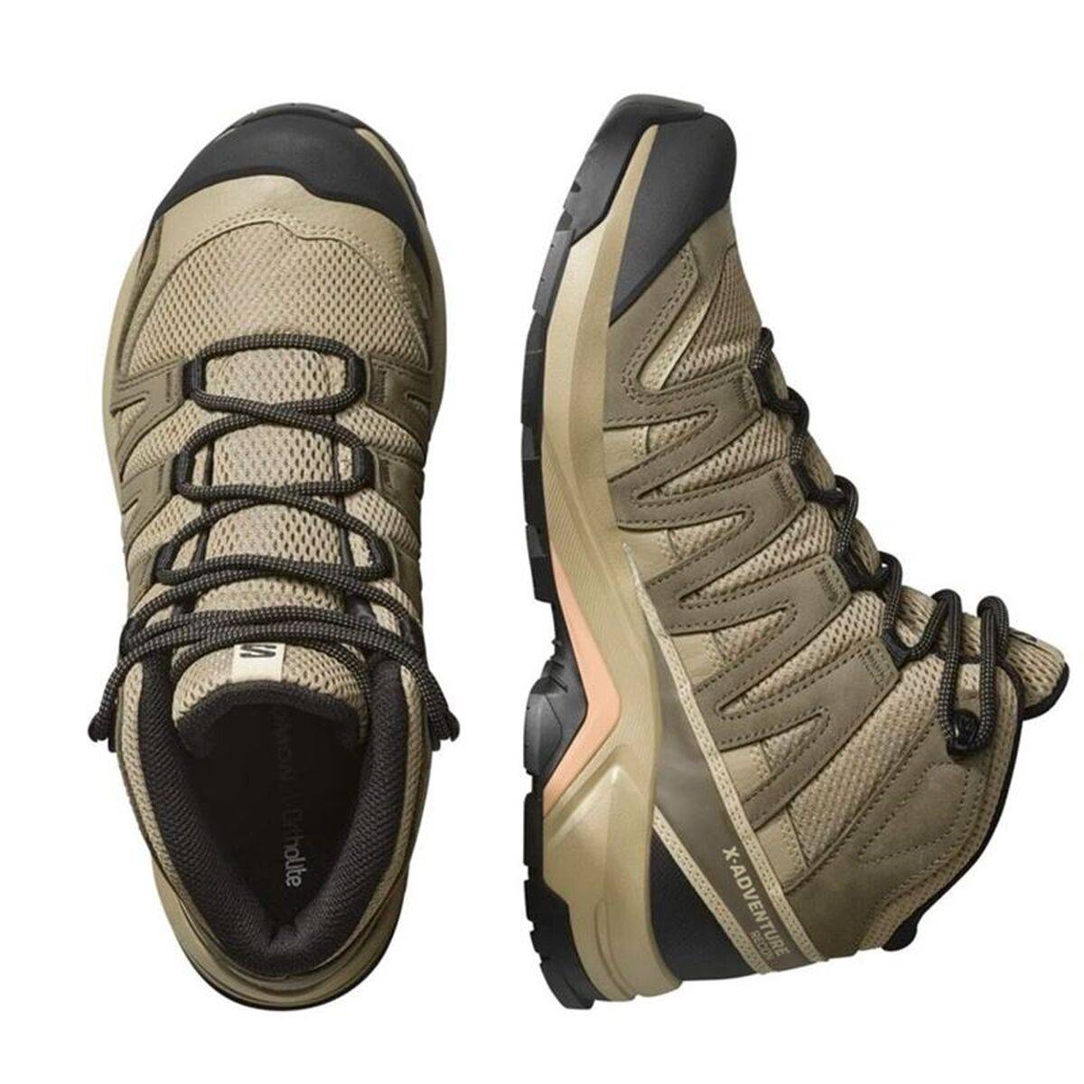 Botas de Montaña Salomon X-Adventure Recon Mid Marrón claro