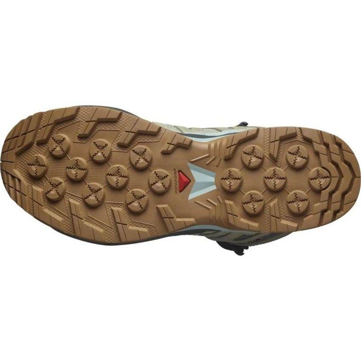 Zapatillas de Hombre para Caminar Salomon X-Adventure Recon Mid Oliva Gris oscuro
