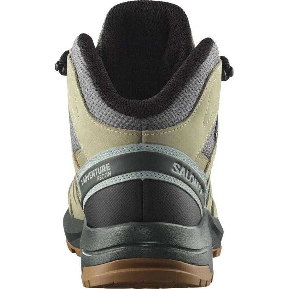 Zapatillas de Hombre para Caminar Salomon X-Adventure Recon Mid Oliva Gris oscuro
