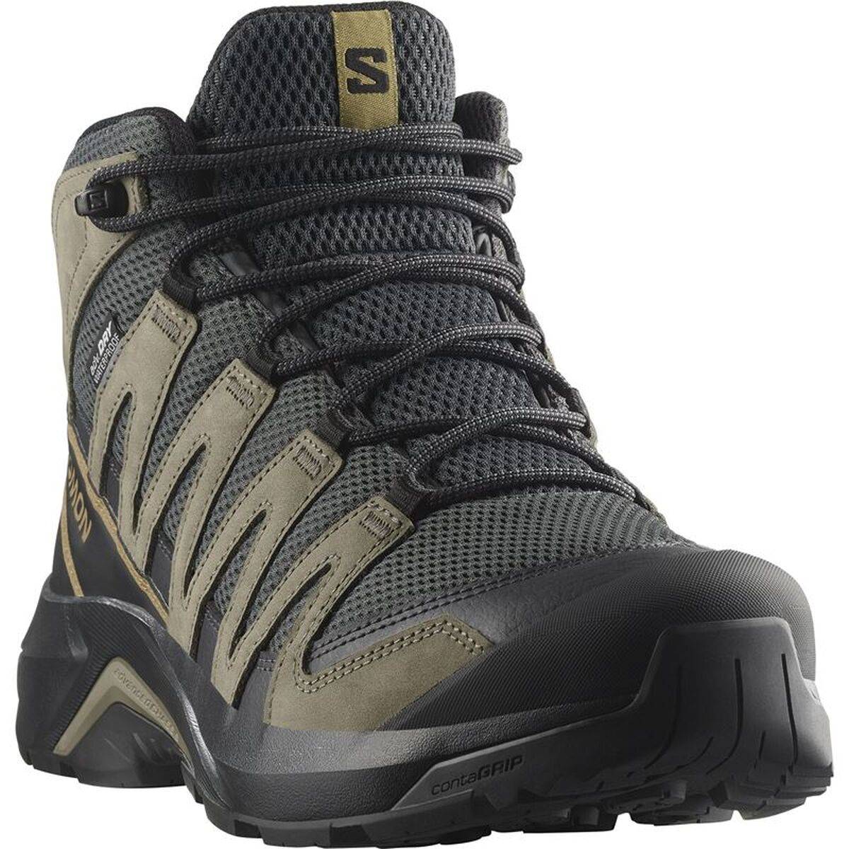 Zapatillas de Hombre para Caminar Salomon X-Adventure Recon Mid Negro