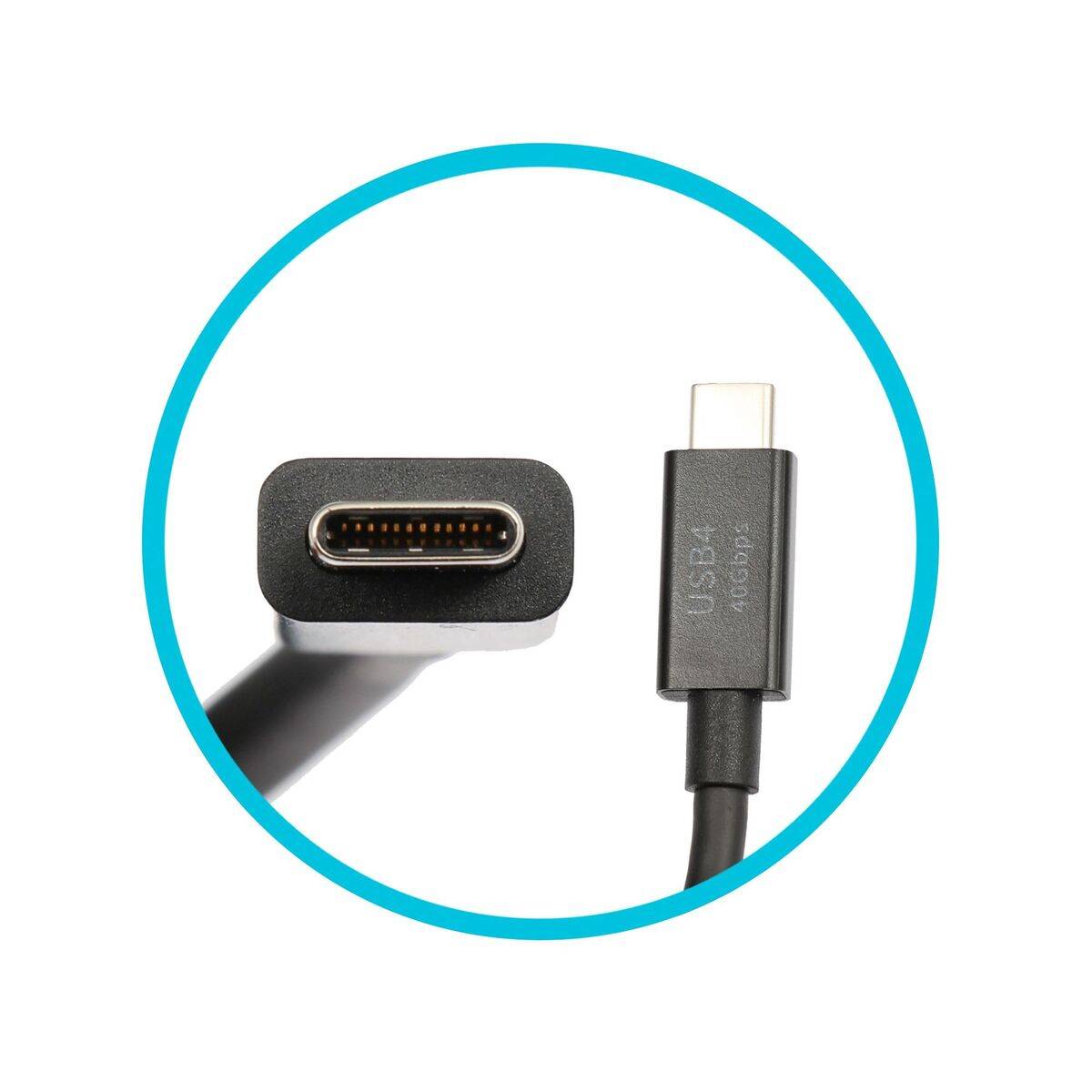 Hub USB Lenovo 40BC0135EU Negro