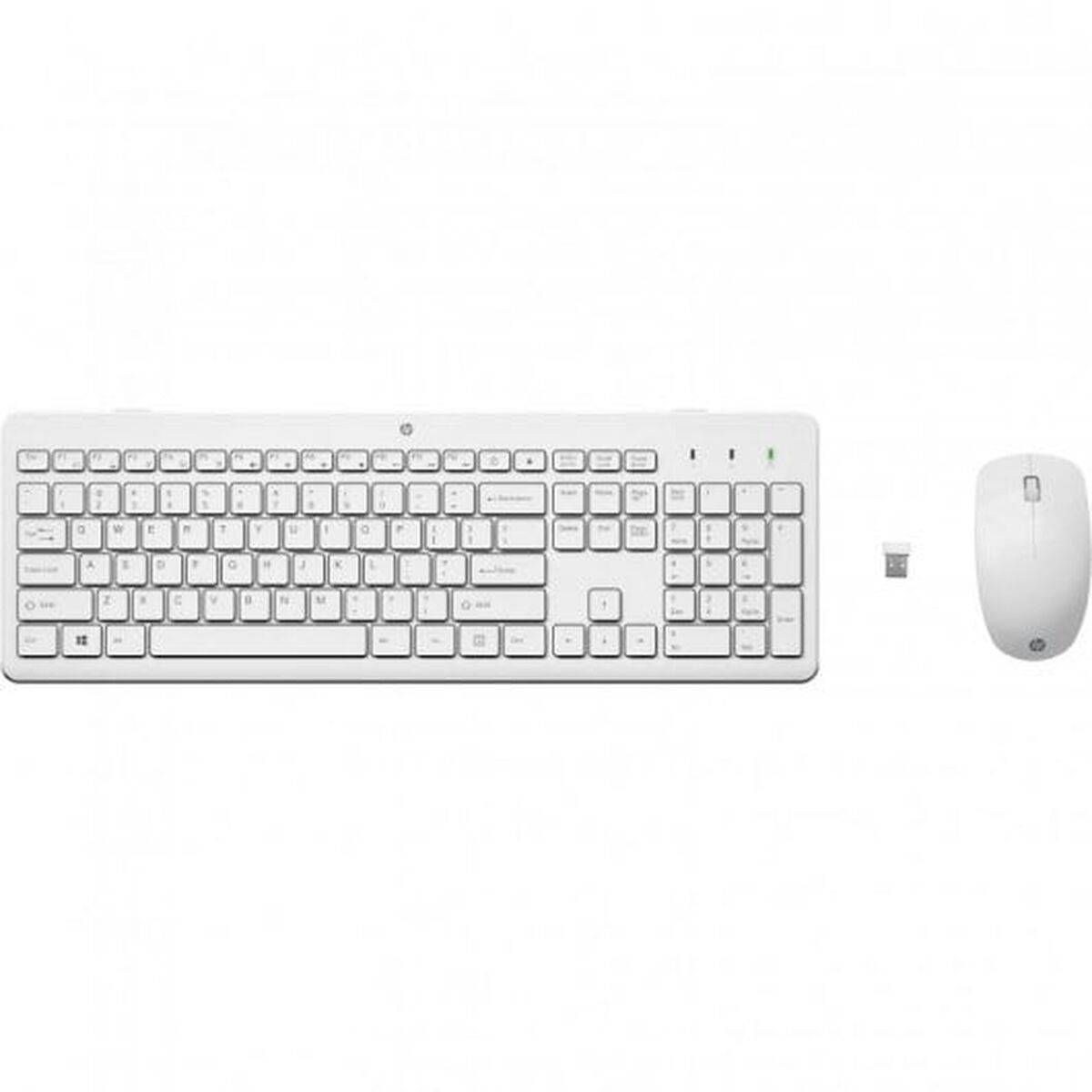 Teclado HP C2710 Blanco Qwerty Español