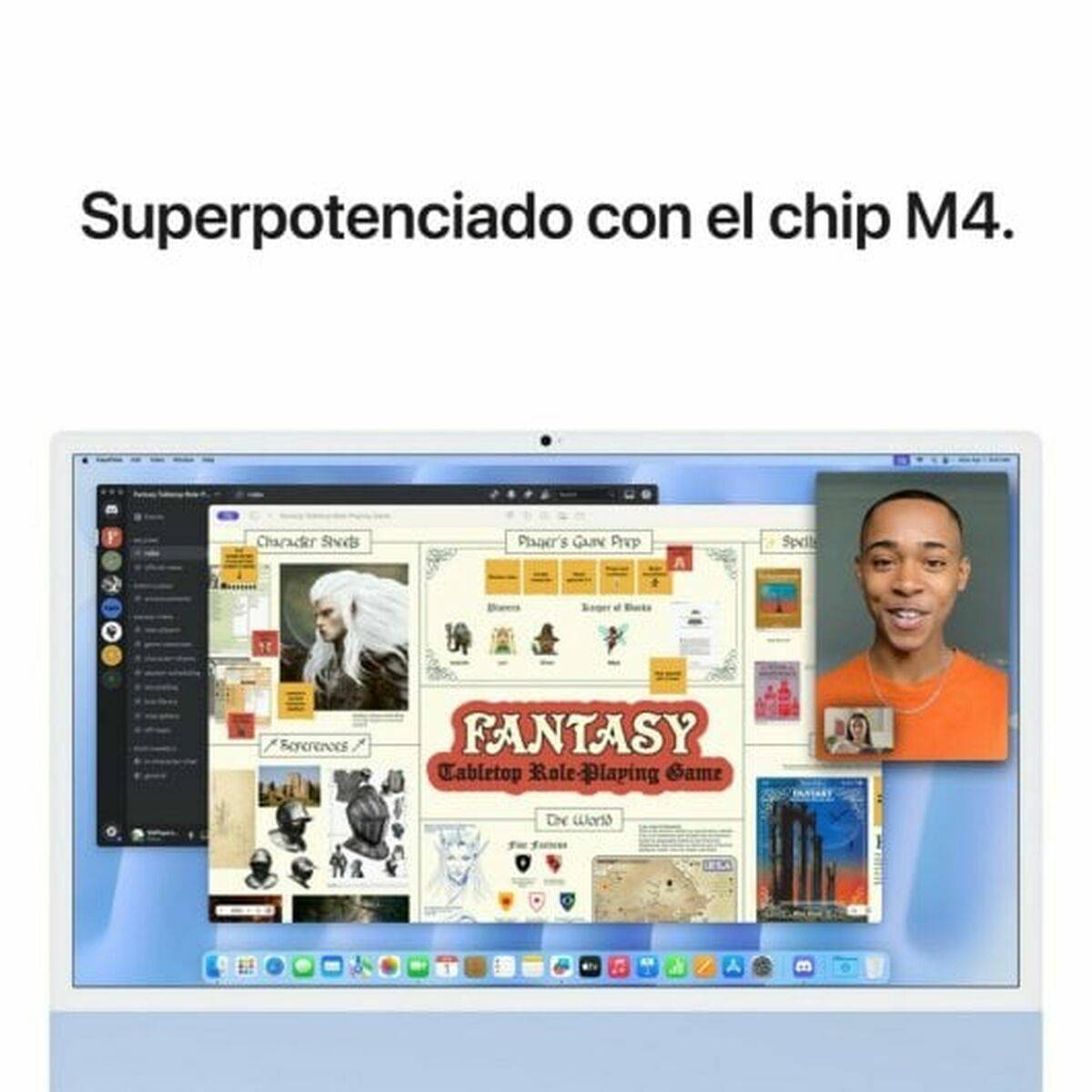 All in One Apple MWV33Y/A 24" 16 GB RAM 512 GB SSD M4