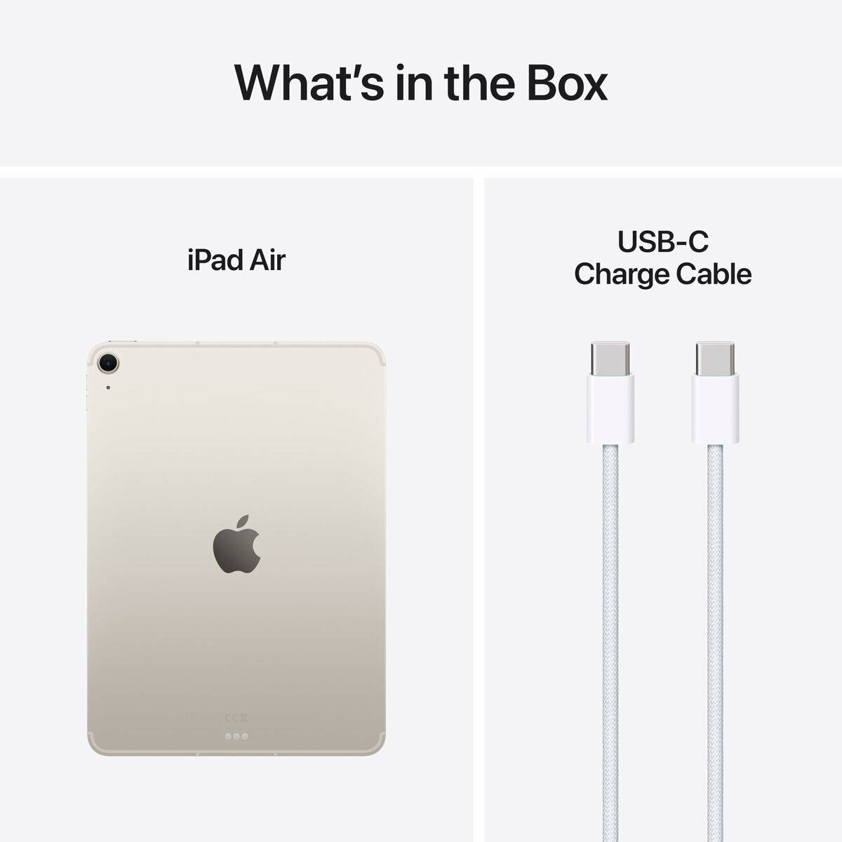 Tablet Apple iPad Air 11" Octa Core 8 GB RAM 256 GB Blanco