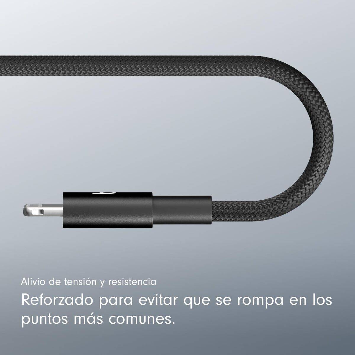 Cable USB-C a Lightning Apple MEQM4ZM/A Negro 20 cm
