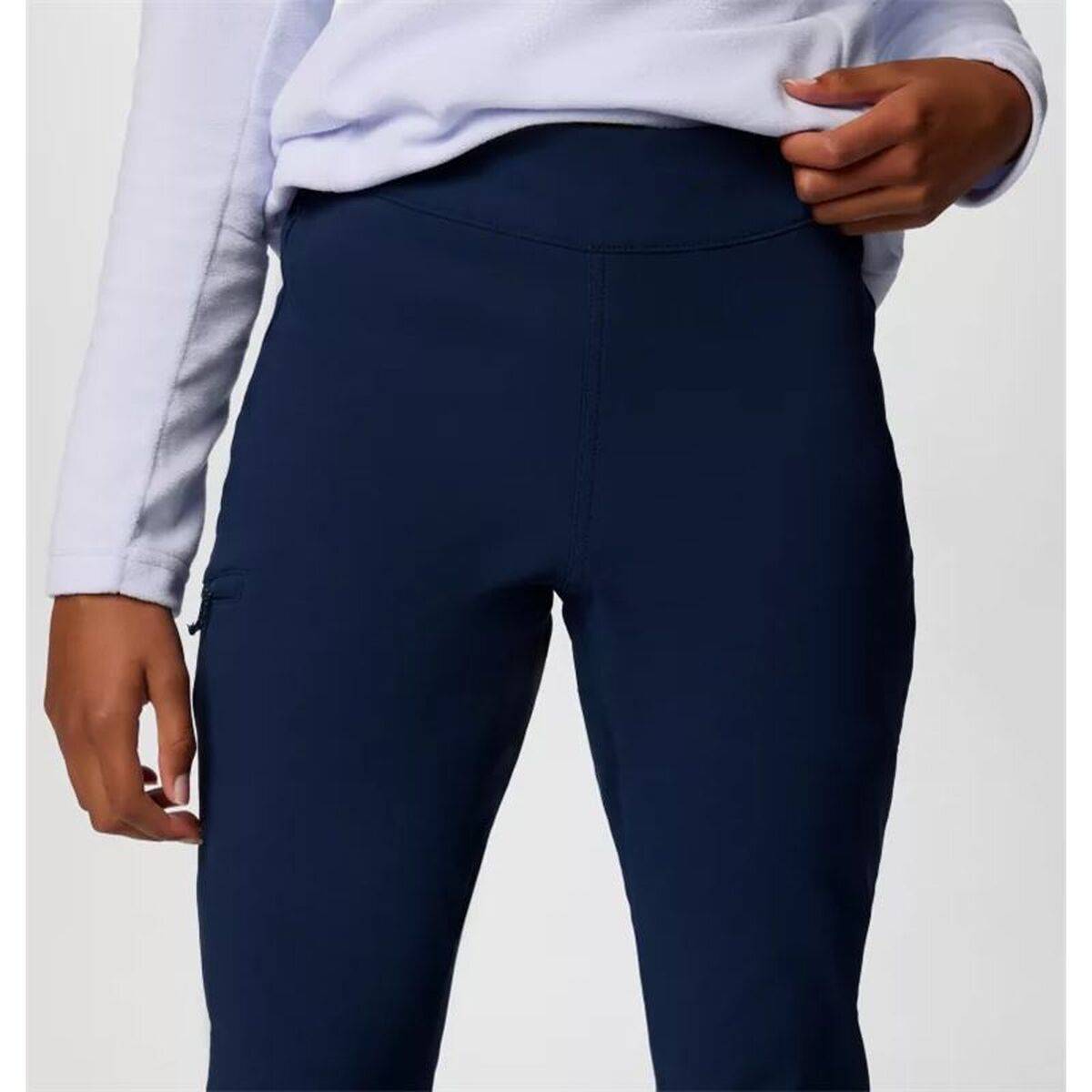 Pantalón Largo Deportivo Columbia Back Beauty™ High-Rise Azul Mujer