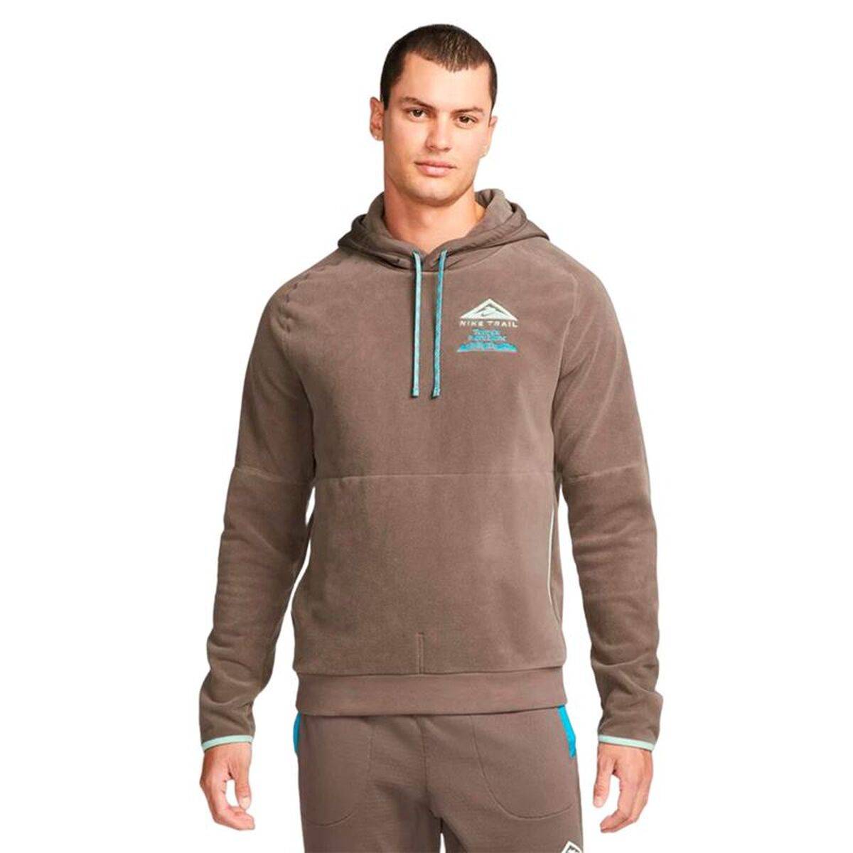Sudadera con Capucha Hombre Nike Mount Blanc Gris claro