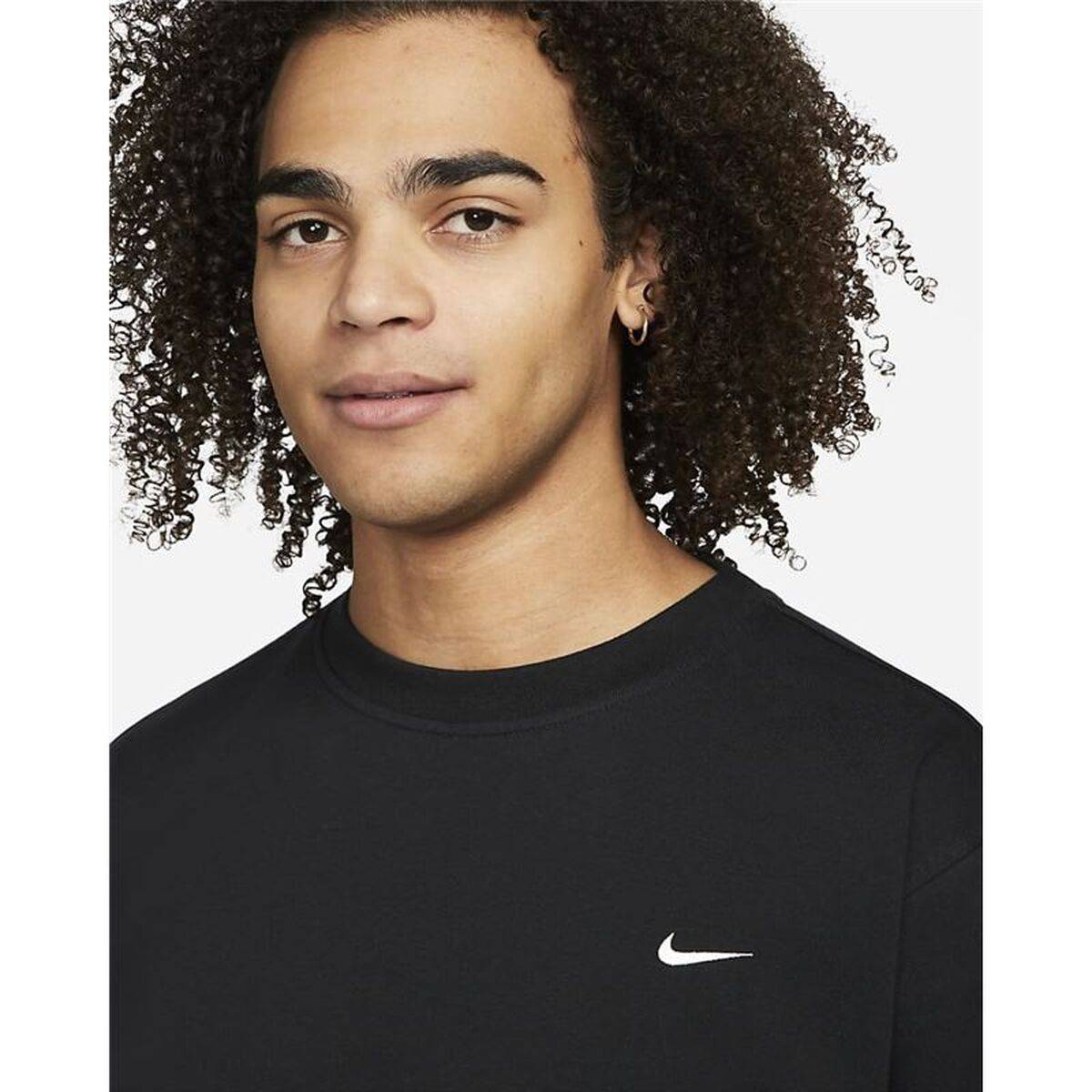 Sudadera sin Capucha Hombre Nike Standard Issue Negro