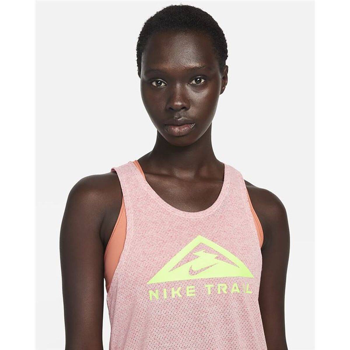 Camiseta de Tirantes Mujer Nike Rosa claro