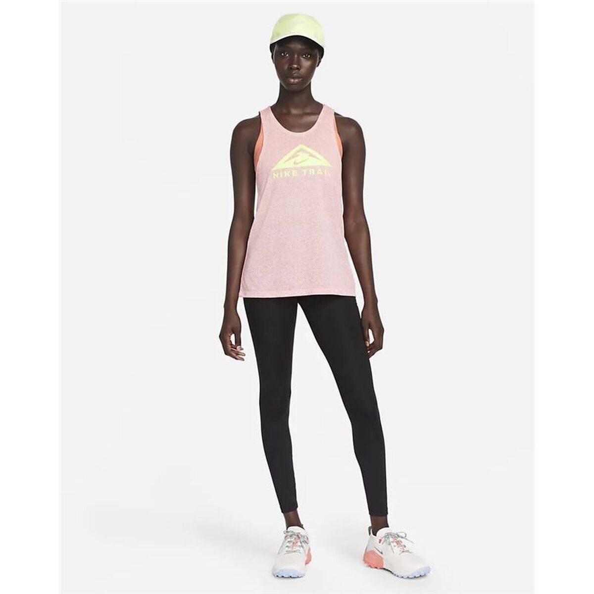 Camiseta de Tirantes Mujer Nike Rosa claro